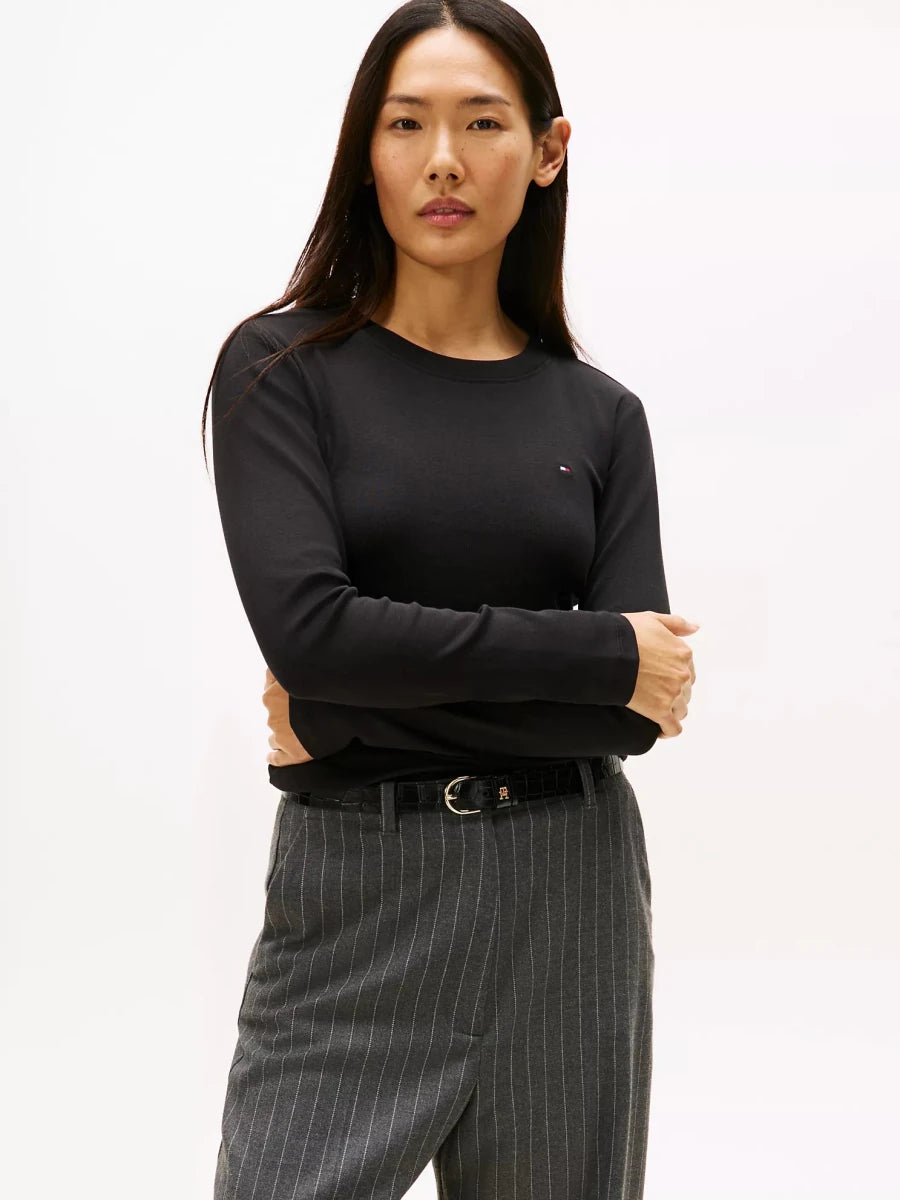 Tommy Hilfiger - Long - Sleeve Crewneck Favorite T-Shirt - Brandatak Store