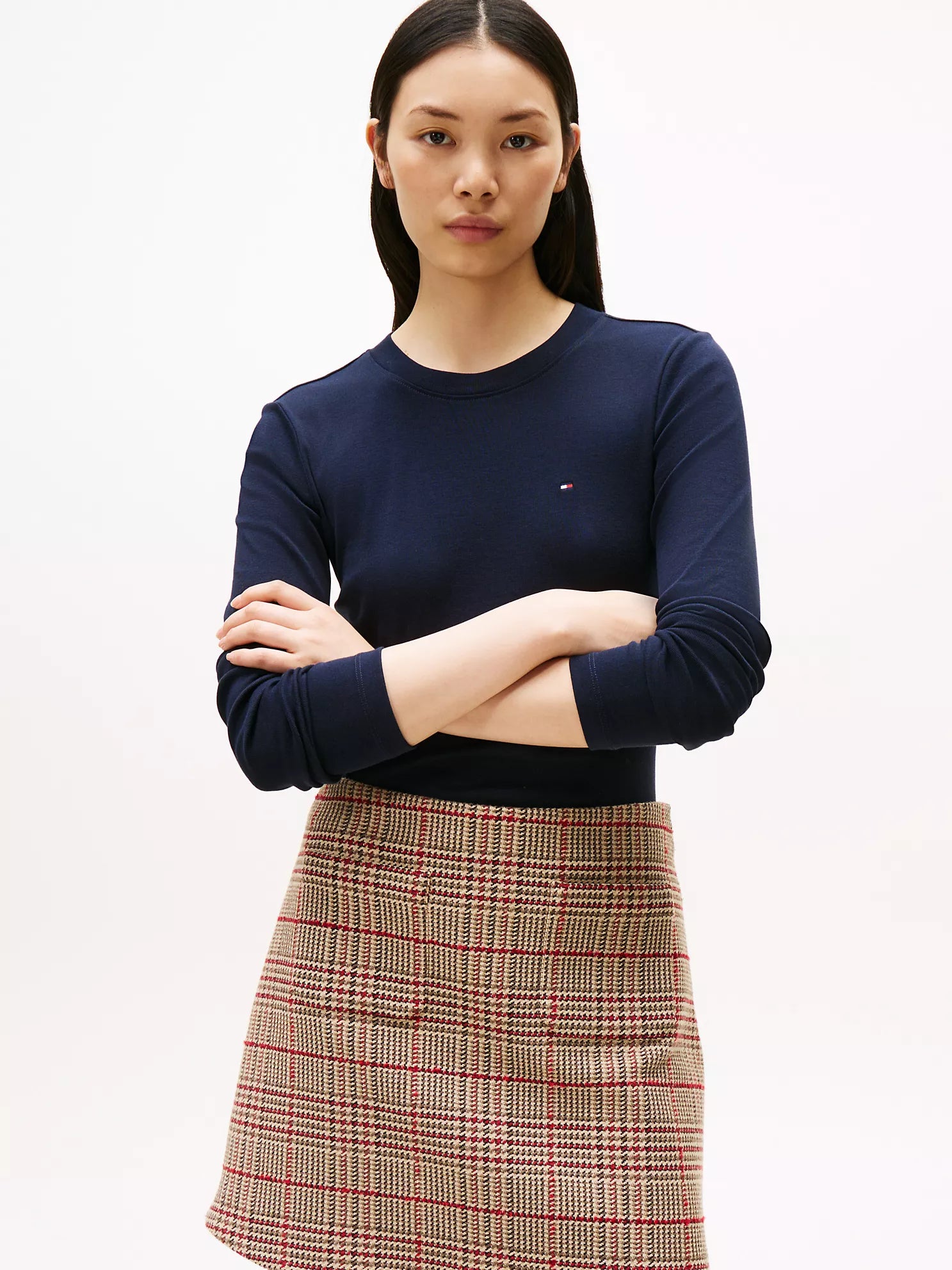Tommy Hilfiger - Long-Sleeve Crewneck Favorite T-Shirt