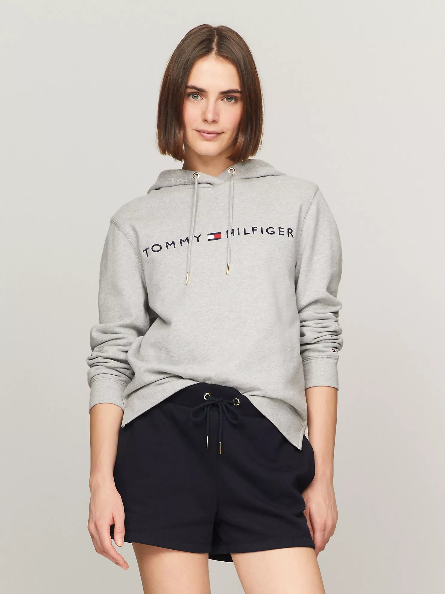 Tommy Hilfiger - Embroidered Tommy Logo Hoodie