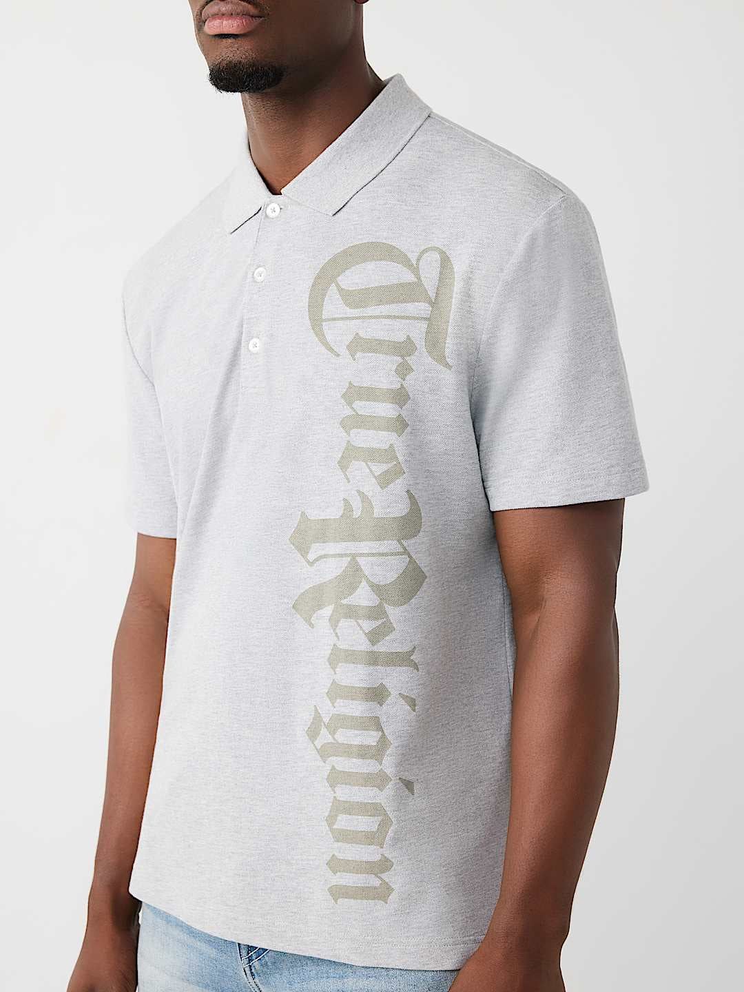 True Religion - Logo Piqué Polo Shirt