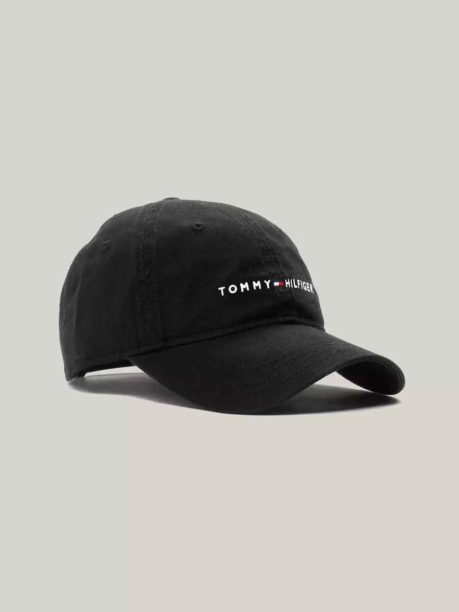 Embroidered Tommy Logo Baseball Cap