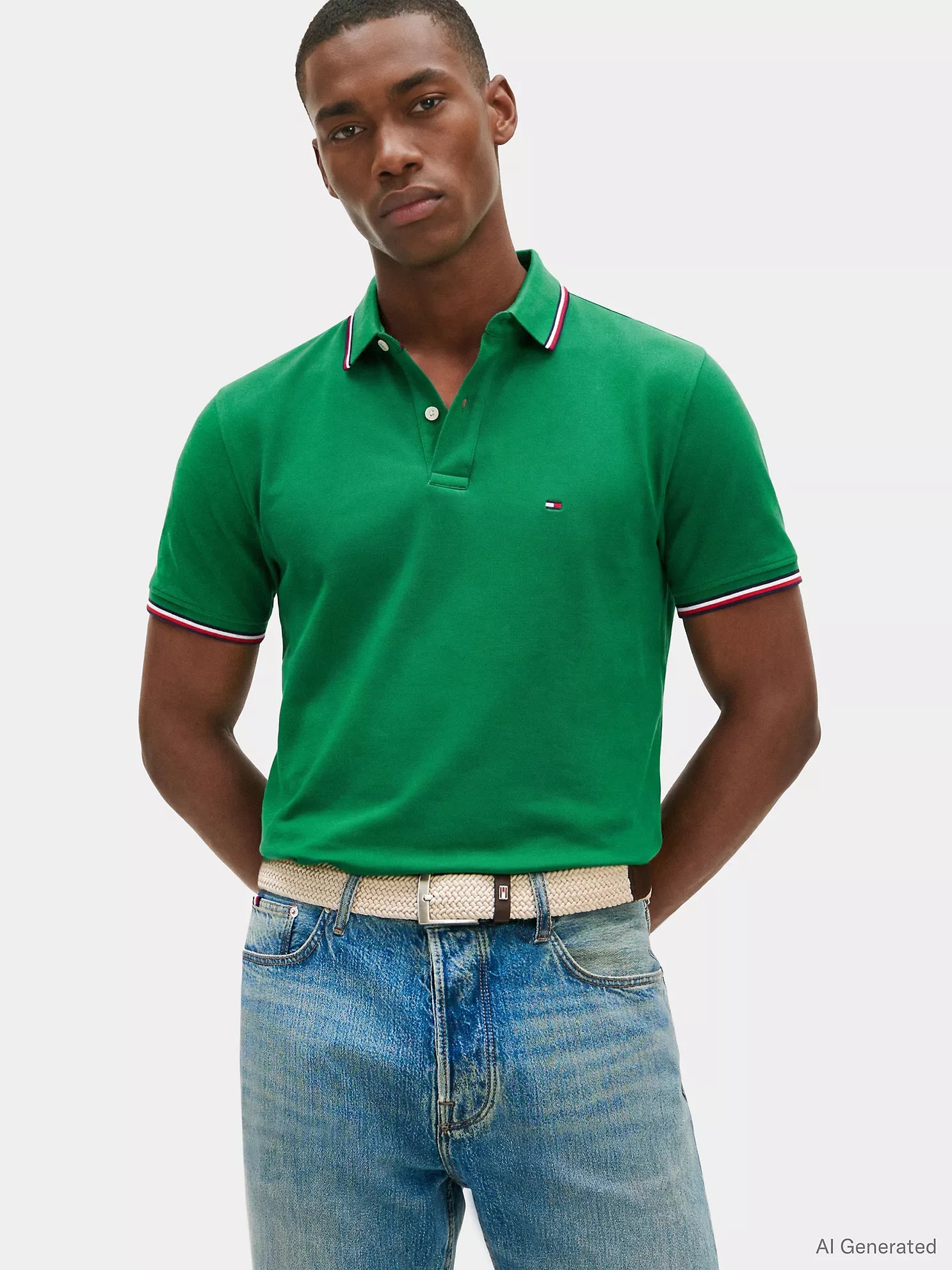 Tommy Hilfiger - Regular Fit Tommy Wicking Polo