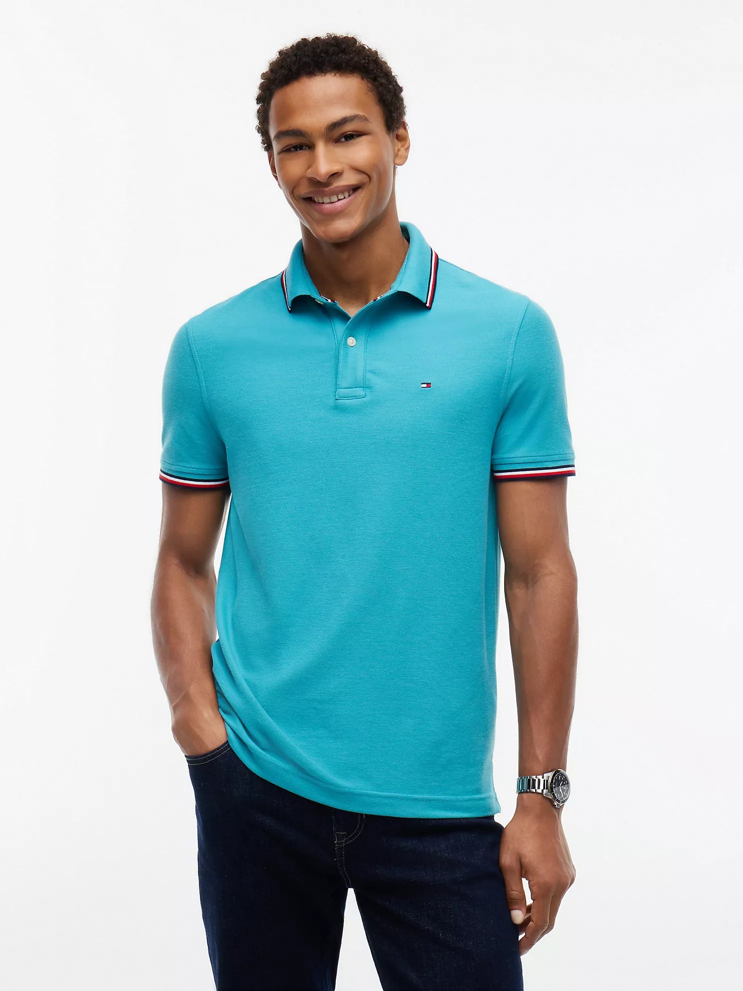 Tommy Hilfiger - Regular Fit Tommy Wicking Polo