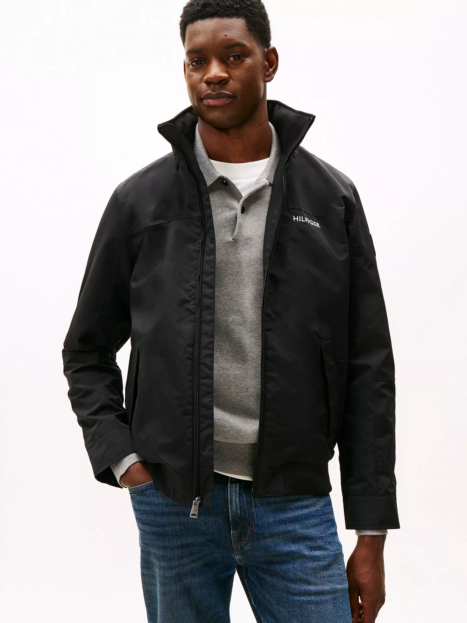 Tommy Hilfiger - Water-Resistant Hooded Regatta Jacket
