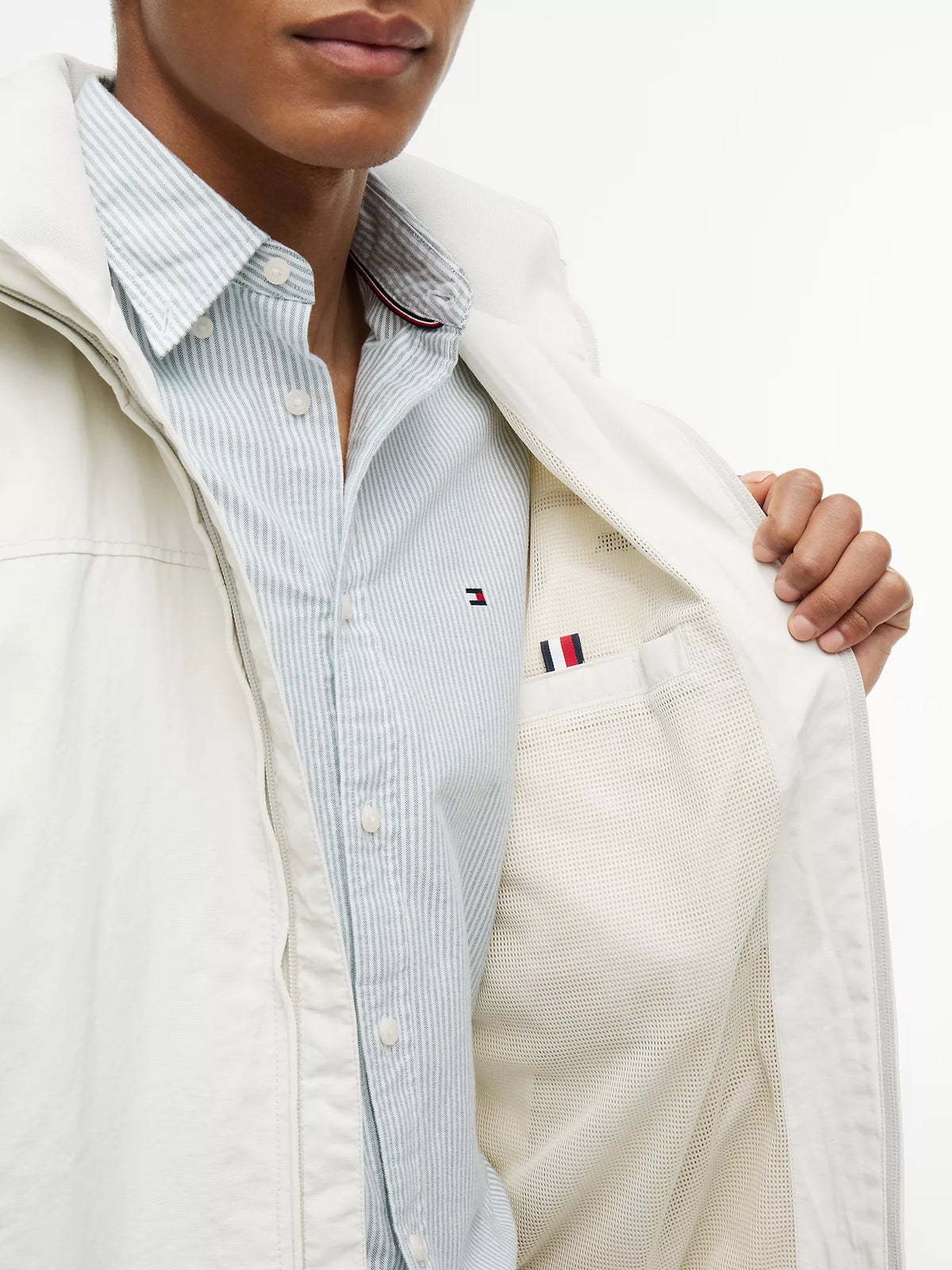 Tommy Hilfiger - Water-Resistant Hooded Regatta Jacket