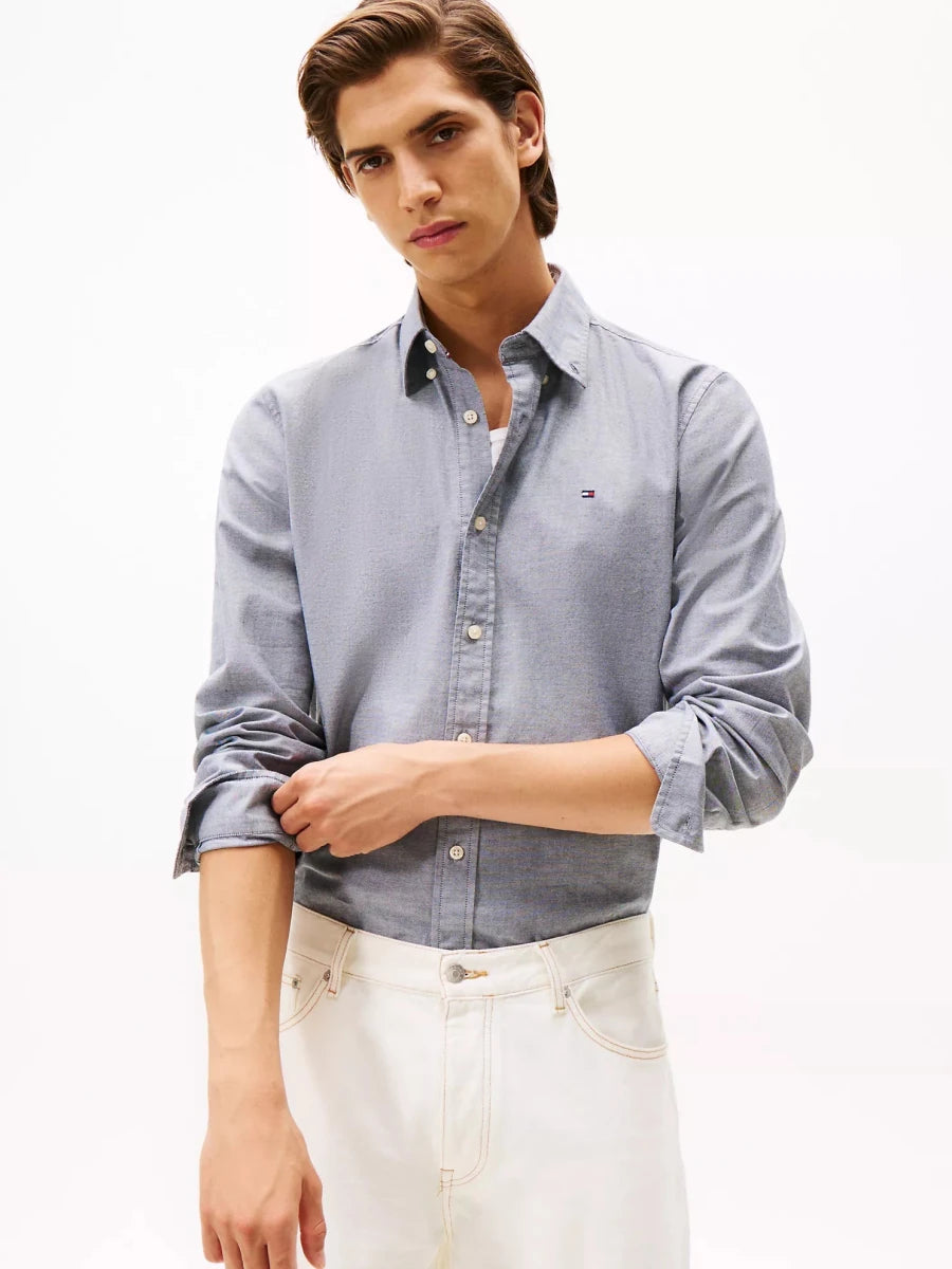 Tommy Hilfiger - Regular Fit Stretch Oxford Shirt - Brandatak Store