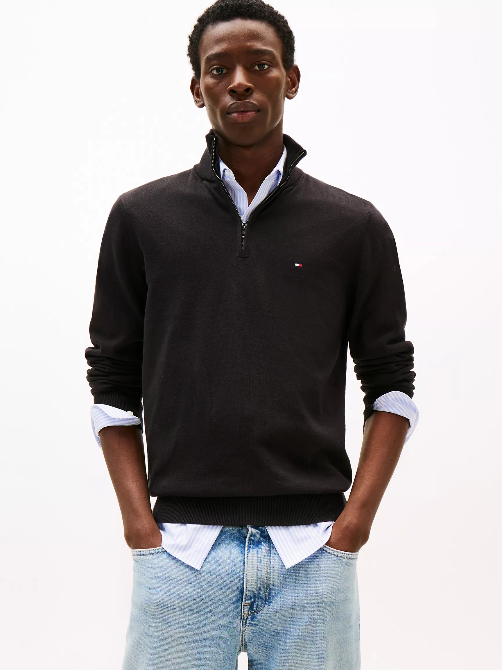 Tommy Hilfiger - Classic Quarter-Zip Sweater