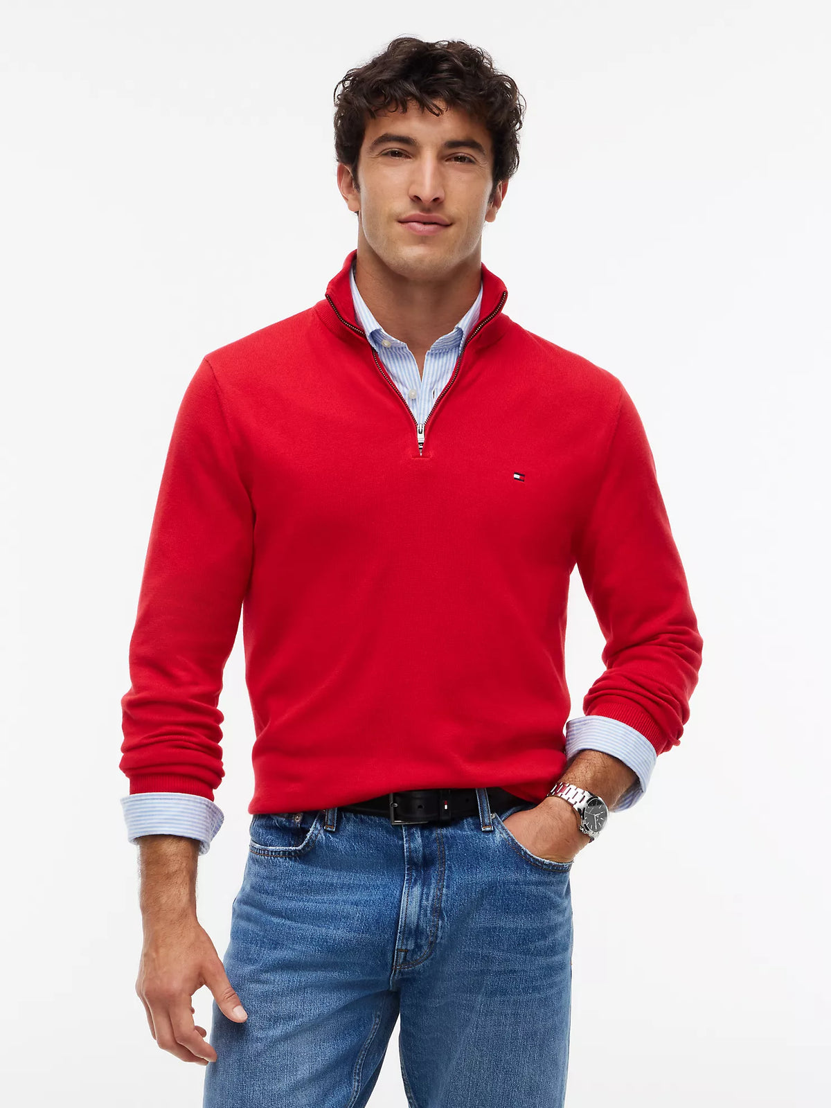 Tommy Hilfiger - Classic Quarter-Zip Sweater