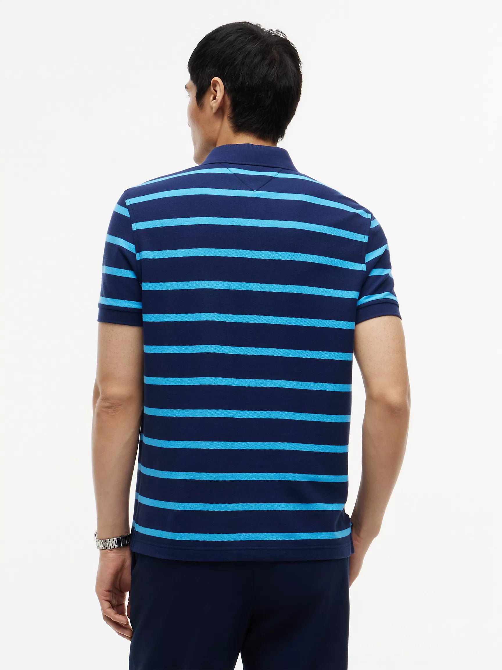 Tommy Hilfiger - Regular Fit Striped Wicking Polo