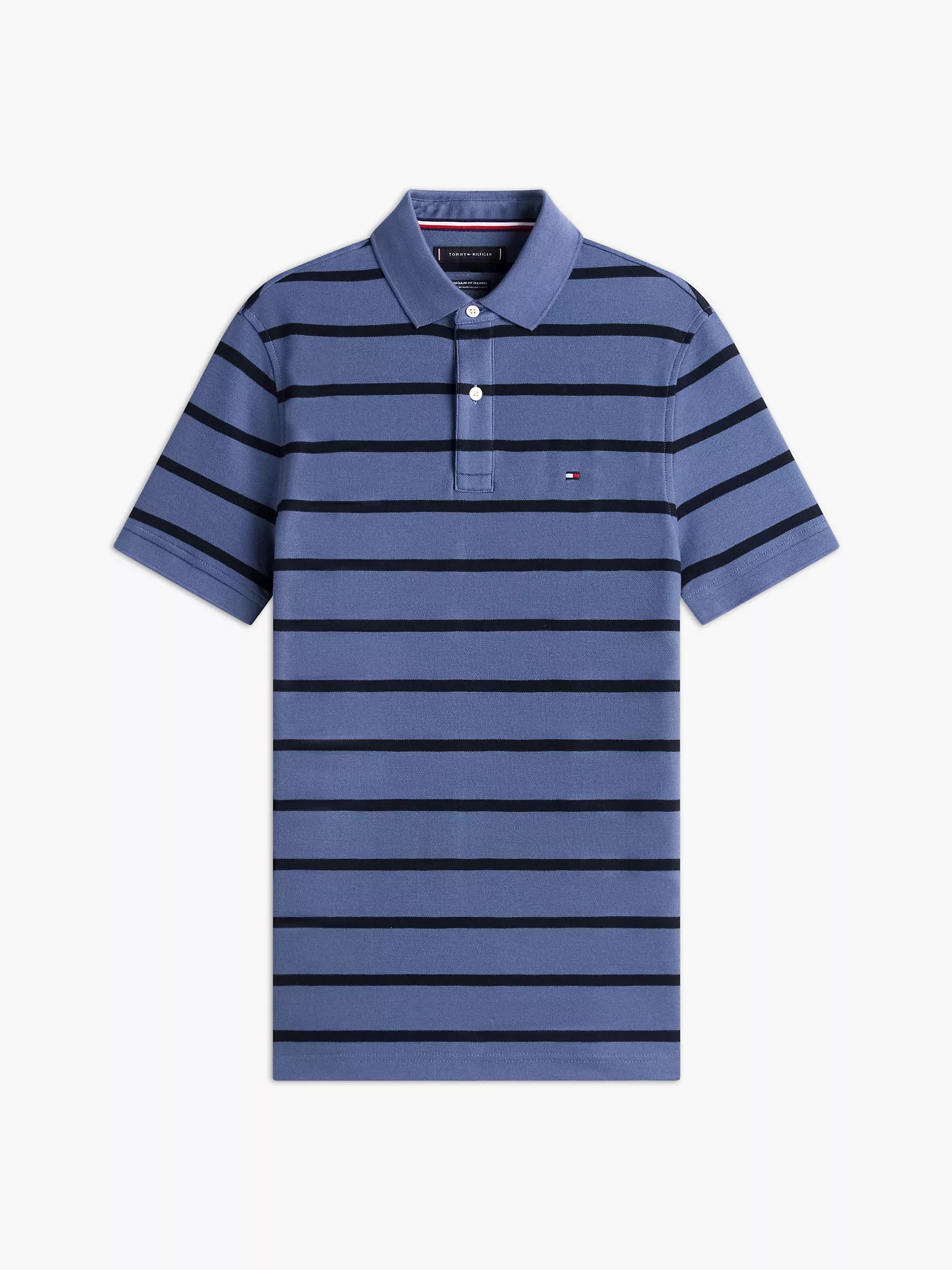 Tommy Hilfiger - Regular Fit Striped Wicking Polo