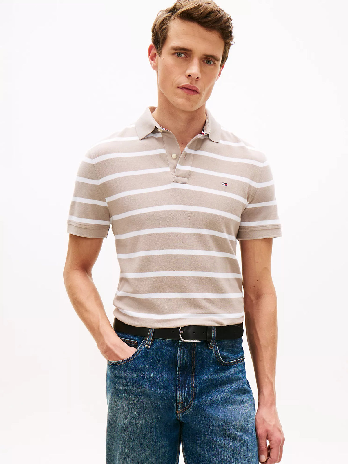 Tommy Hilfiger - Regular Fit Striped Wicking Polo