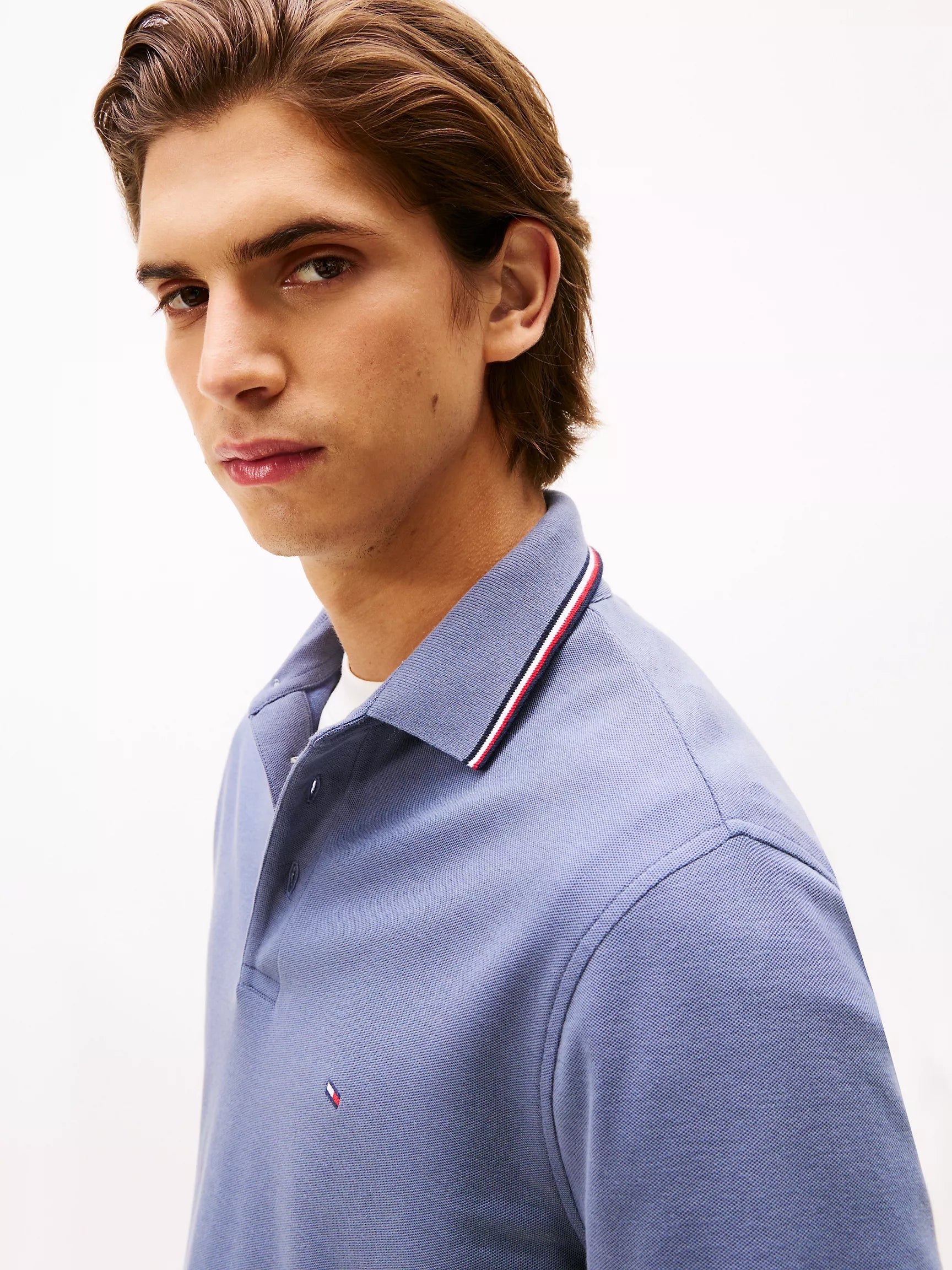 Tommy Hilfiger - Long-Sleeve Tommy Wicking Polo
