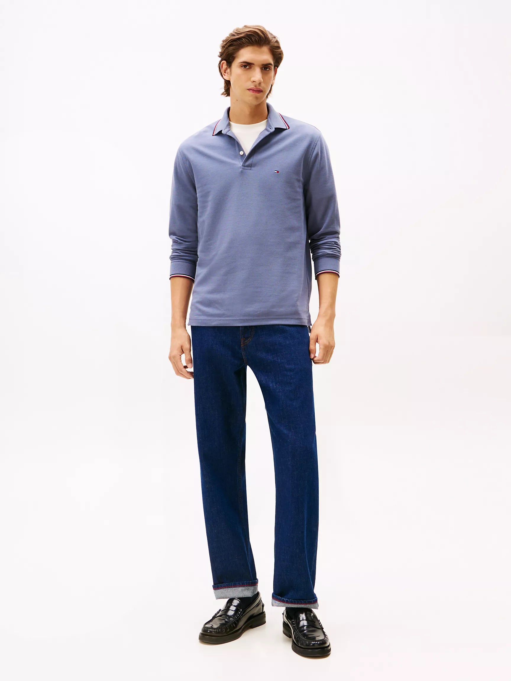 Tommy Hilfiger - Long-Sleeve Tommy Wicking Polo