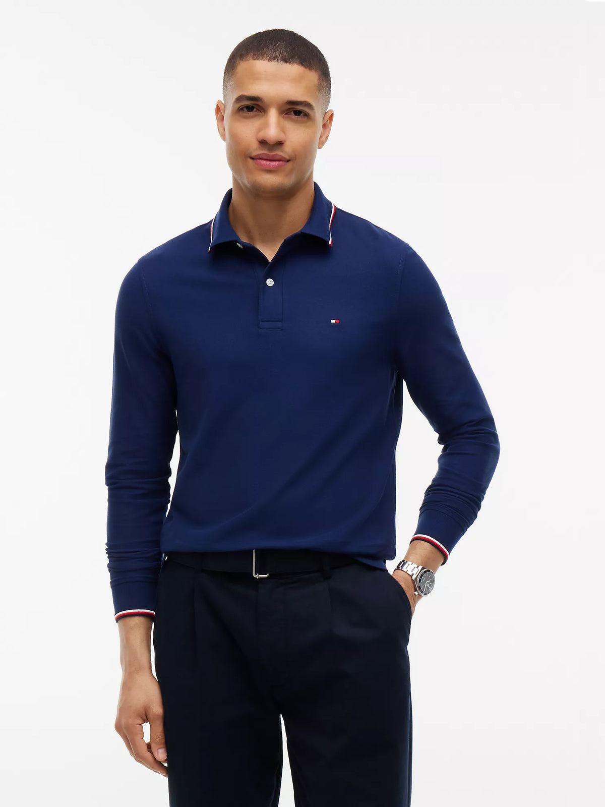Tommy Hilfiger - Long-Sleeve Tommy Wicking Polo