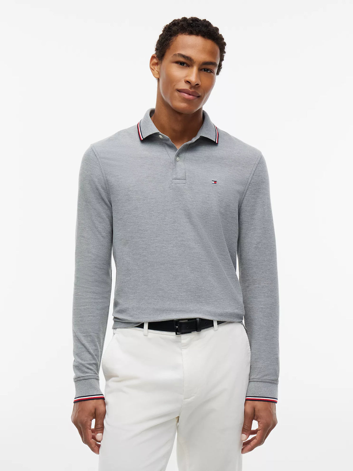 Tommy Hilfiger - Long-Sleeve Tommy Wicking Polo