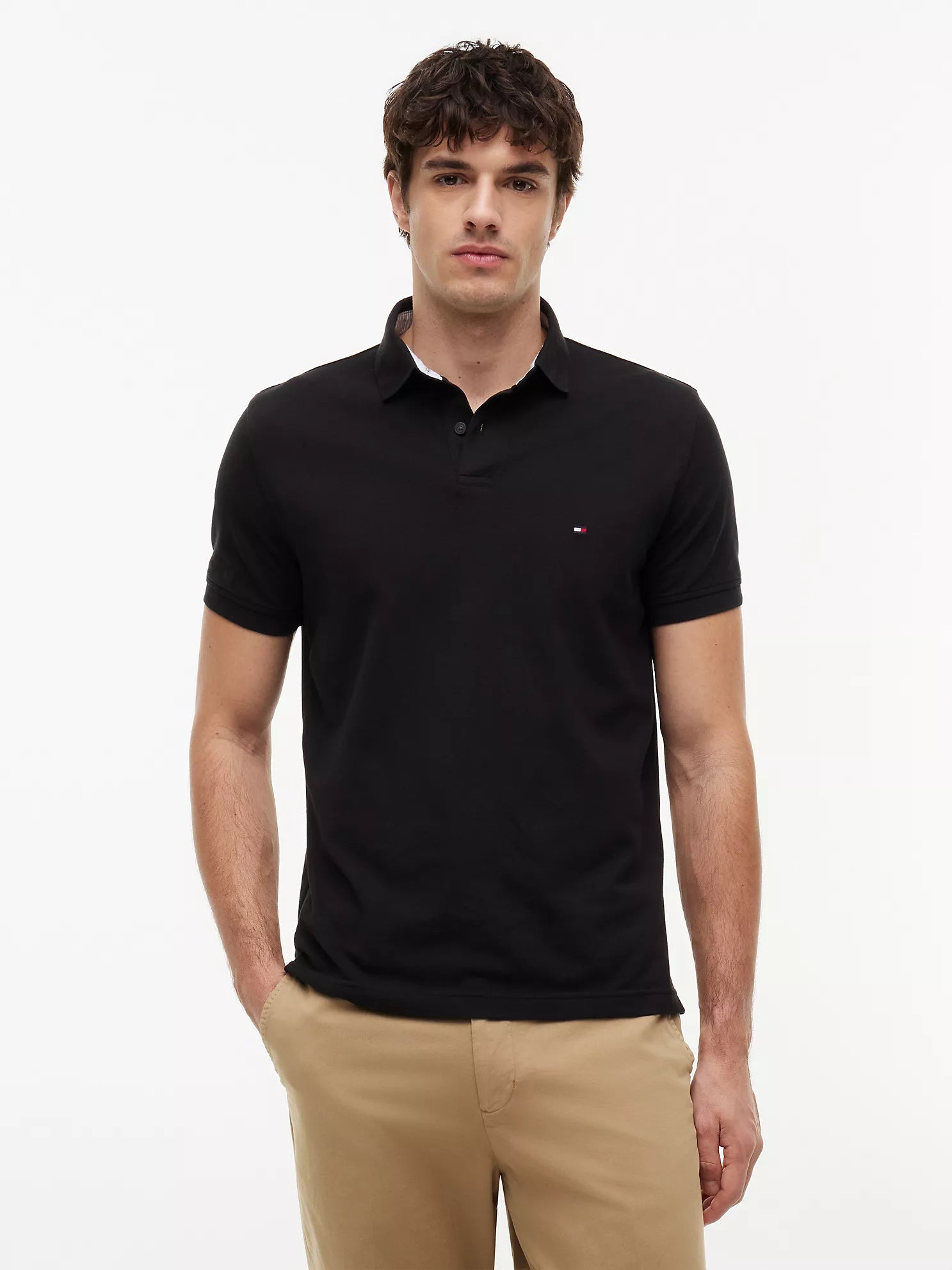 Tommy Hilfiger - Regular Fit Stretch Tommy Polo