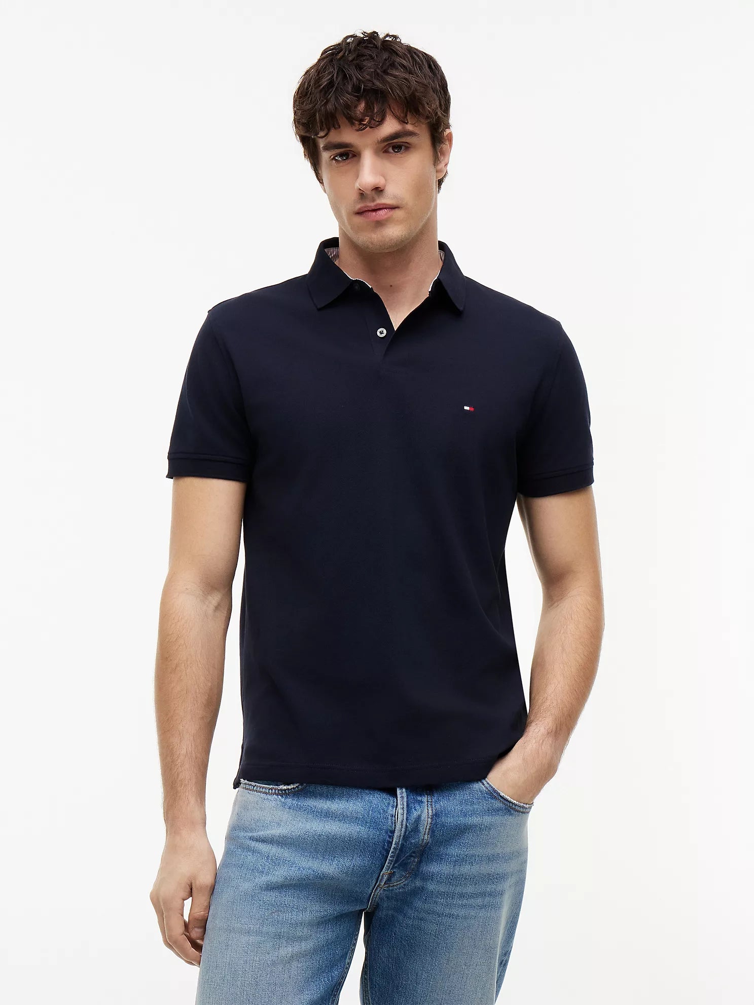 Tommy Hilfiger - Regular Fit Stretch Tommy Polo