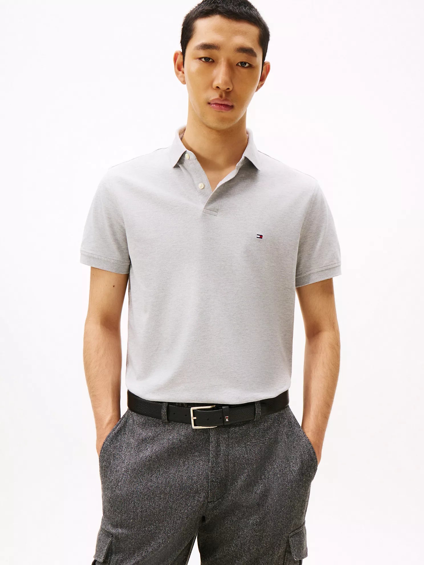 Regular Fit Stretch Tommy Polo