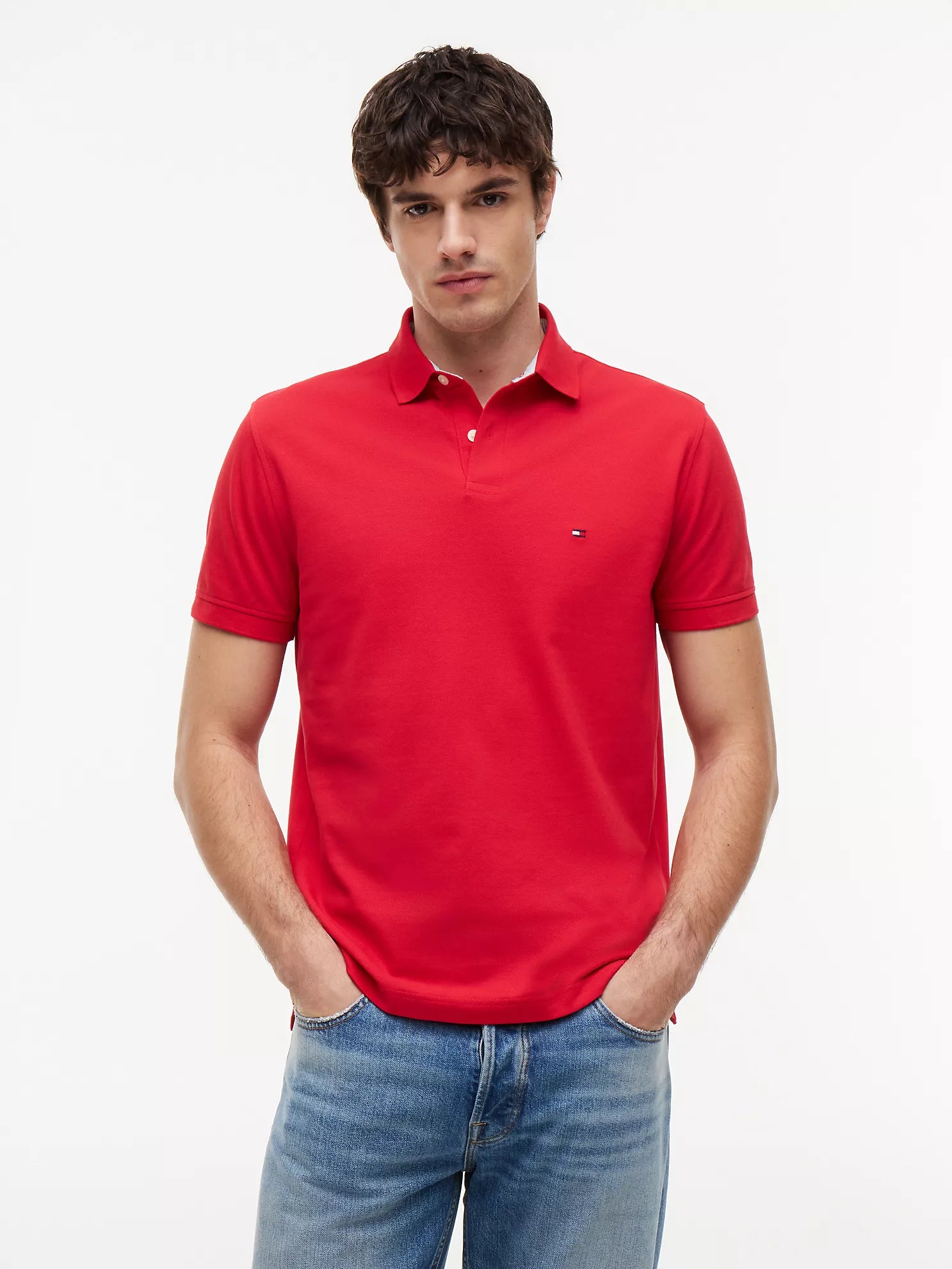 Tommy Hilfiger - Regular Fit Stretch Tommy Polo