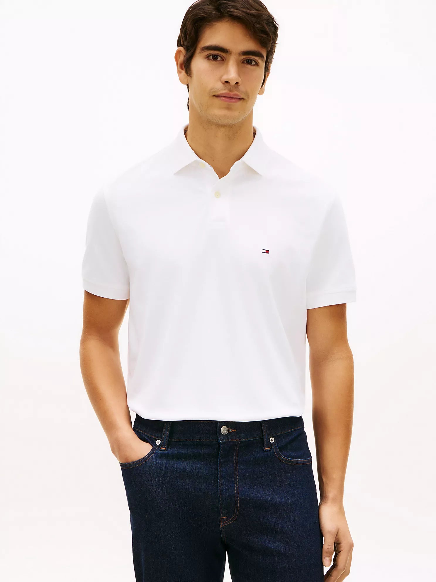 Tommy Hilfiger - Regular Fit Stretch Tommy Polo
