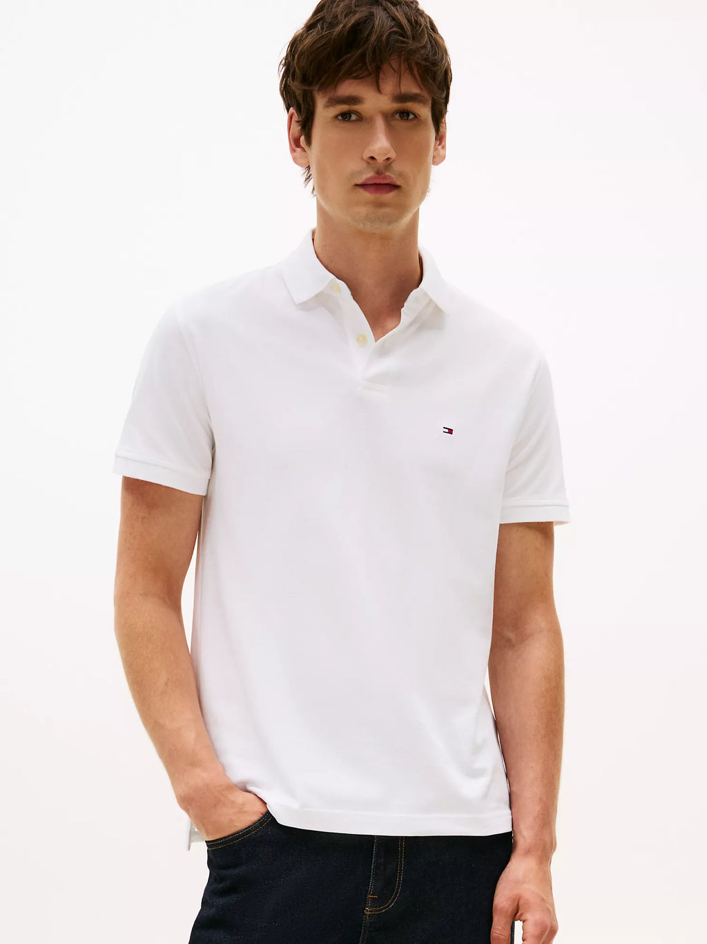Regular Fit Stretch Tommy Polo