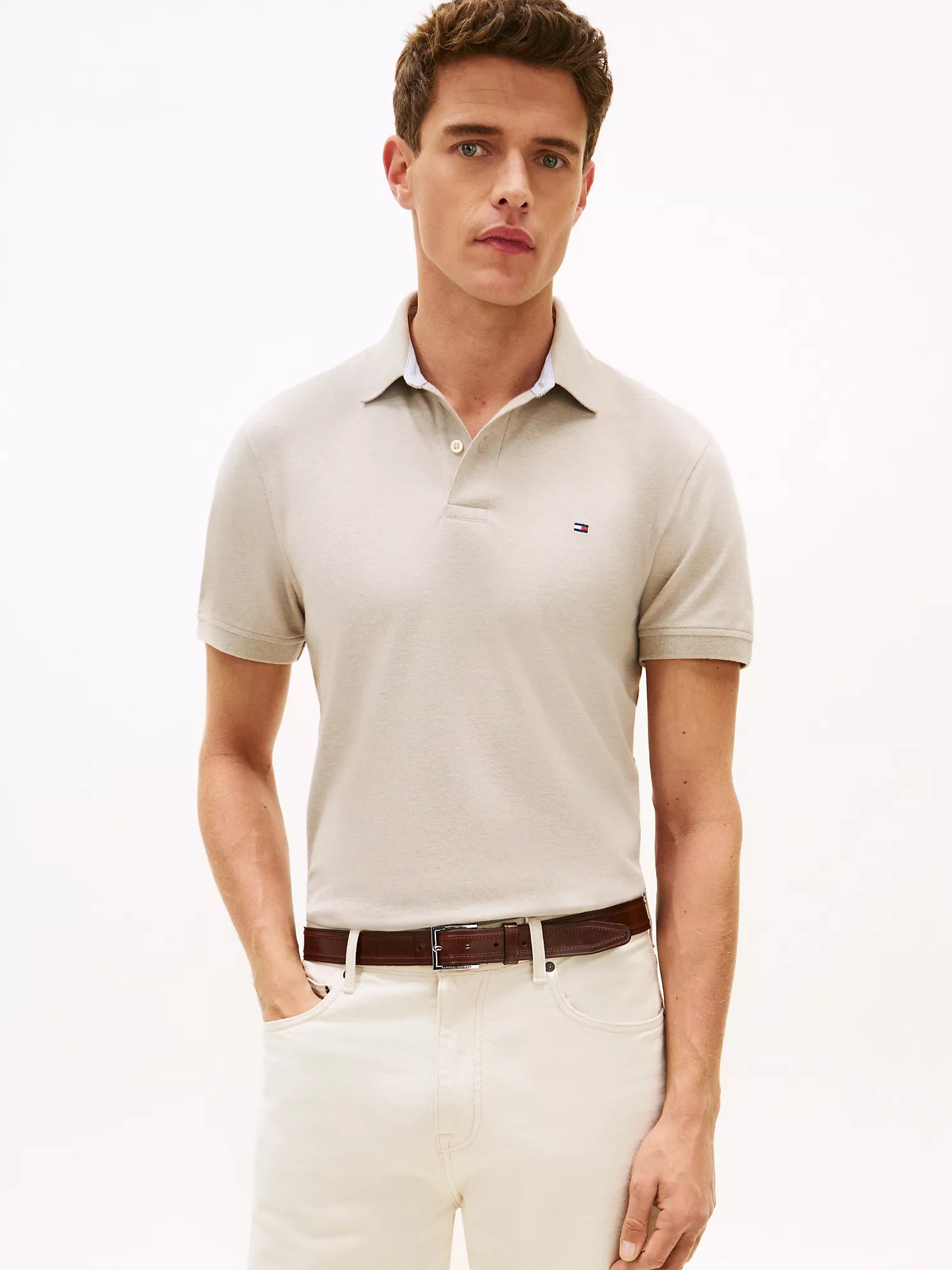 Tommy Hilfiger - Regular Fit Stretch Tommy Polo