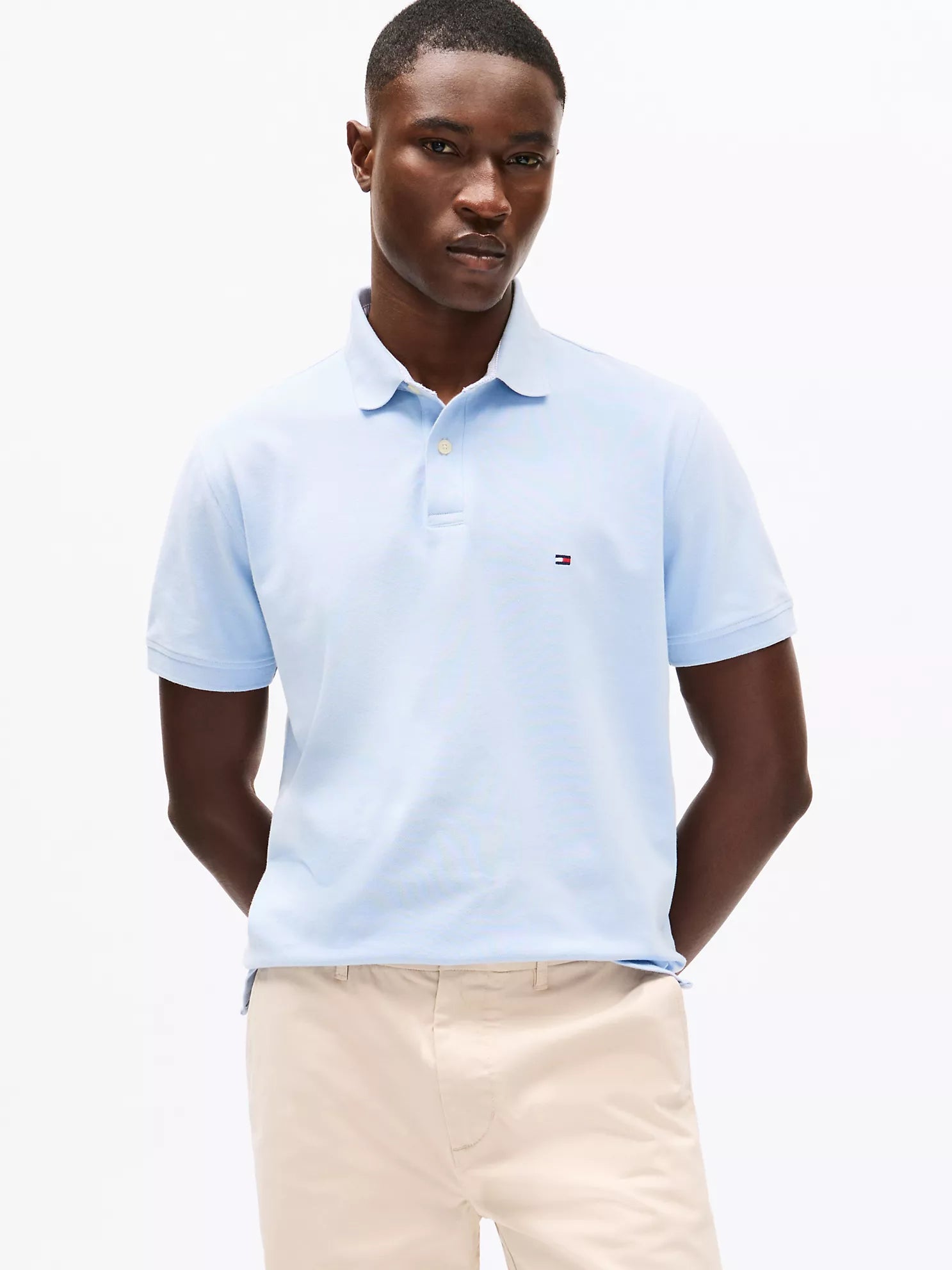 Regular Fit Stretch Tommy Polo