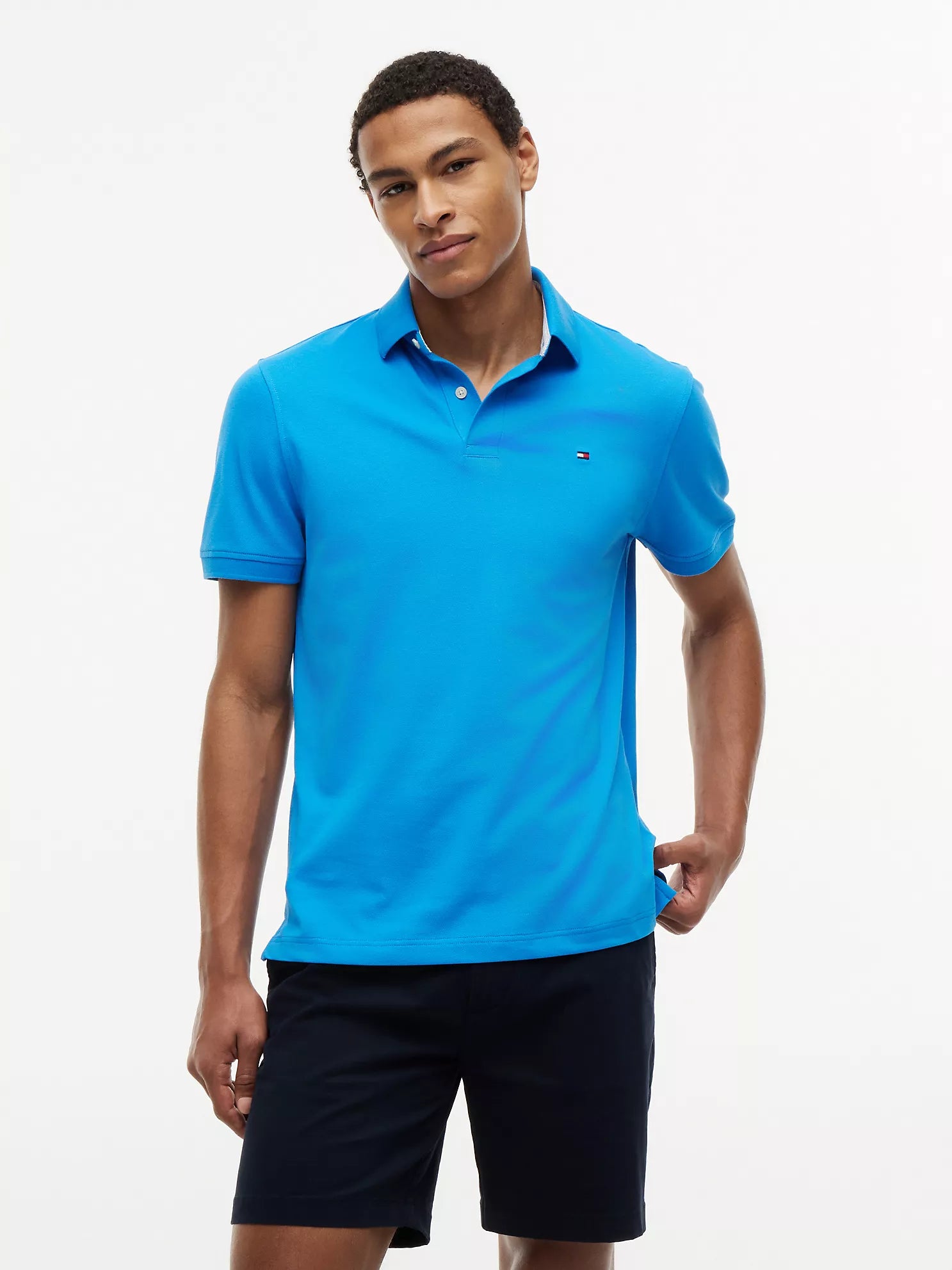 Tommy Hilfiger - Regular Fit Stretch Tommy Polo