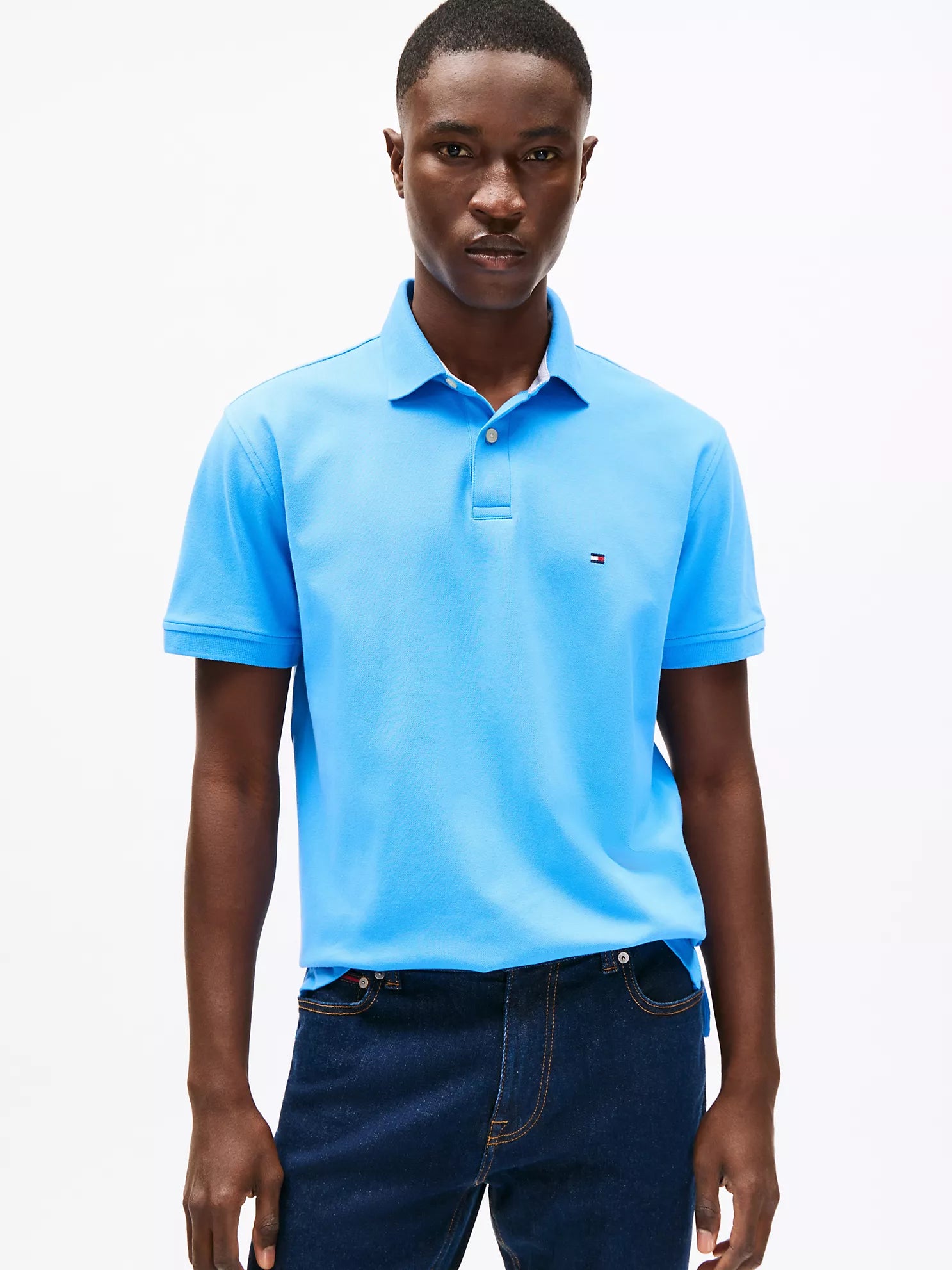 Regular Fit Stretch Tommy Polo
