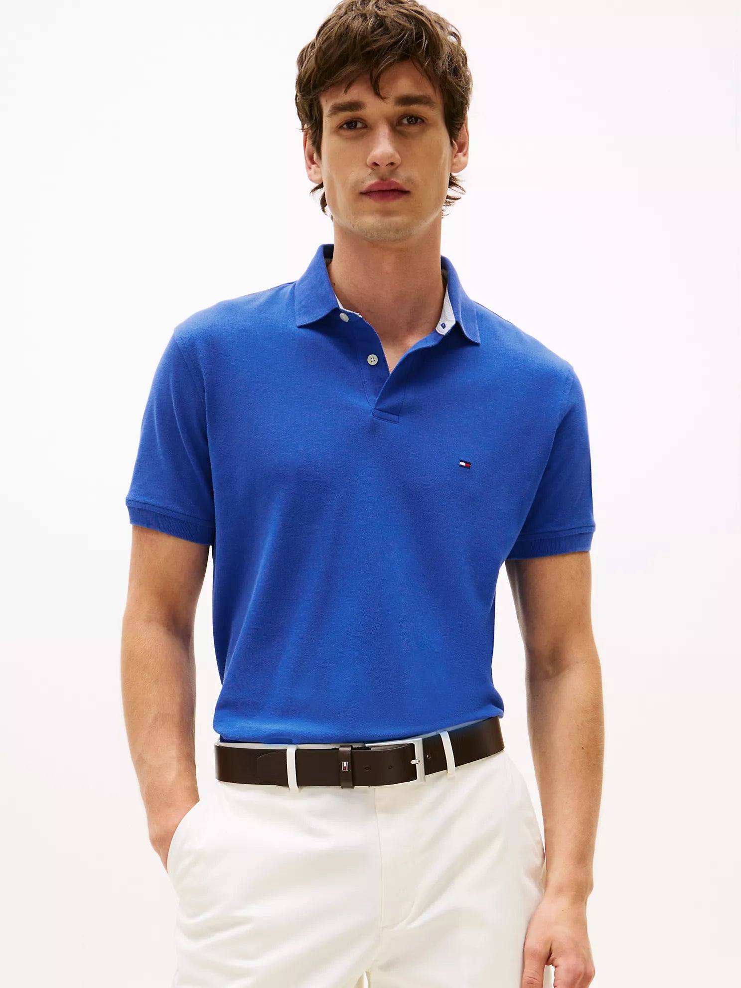 Regular Fit Stretch Tommy Polo