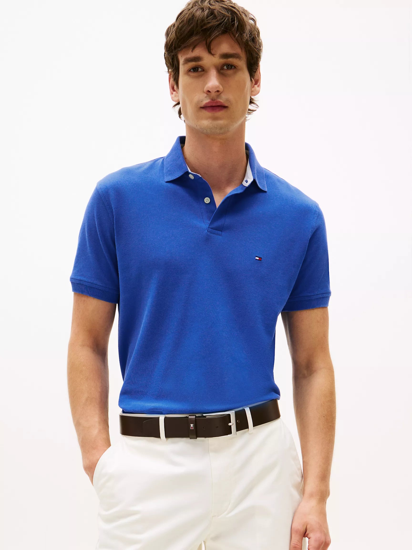 Tommy Hilfiger - Regular Fit Stretch Tommy Polo IMMEDIATE