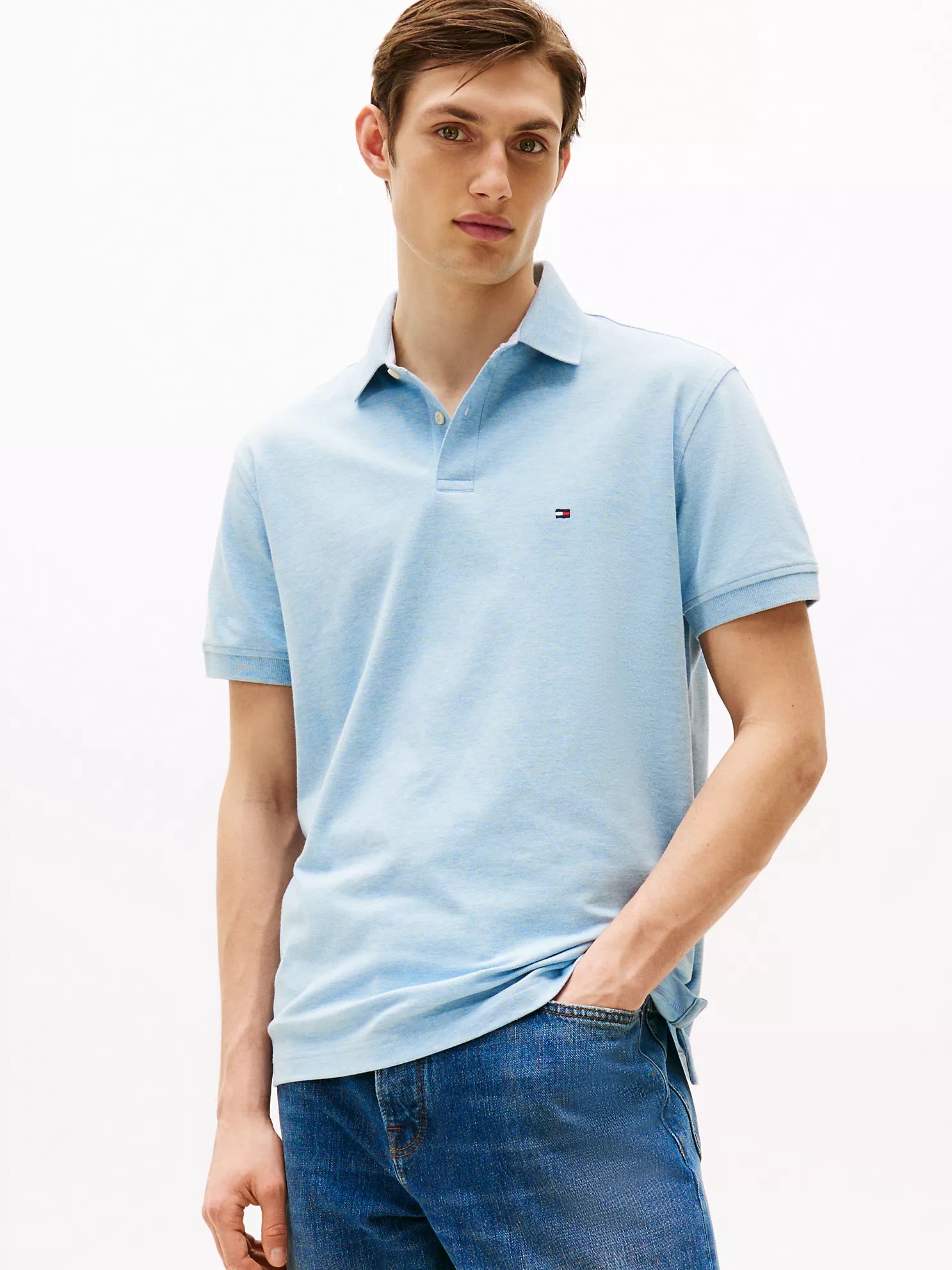 Regular Fit Stretch Tommy Polo