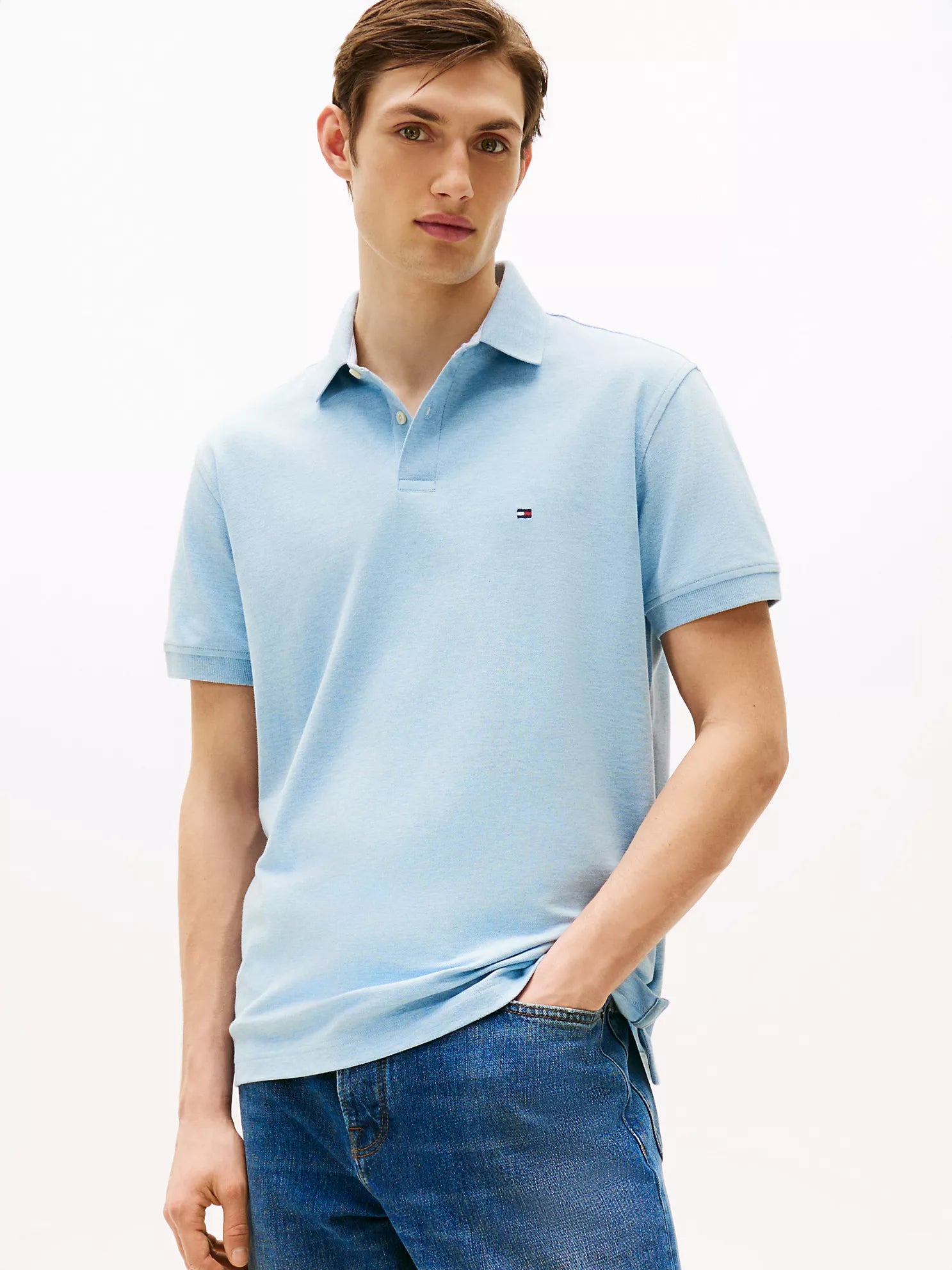 Tommy Hilfiger - Regular Fit Stretch Tommy Polo