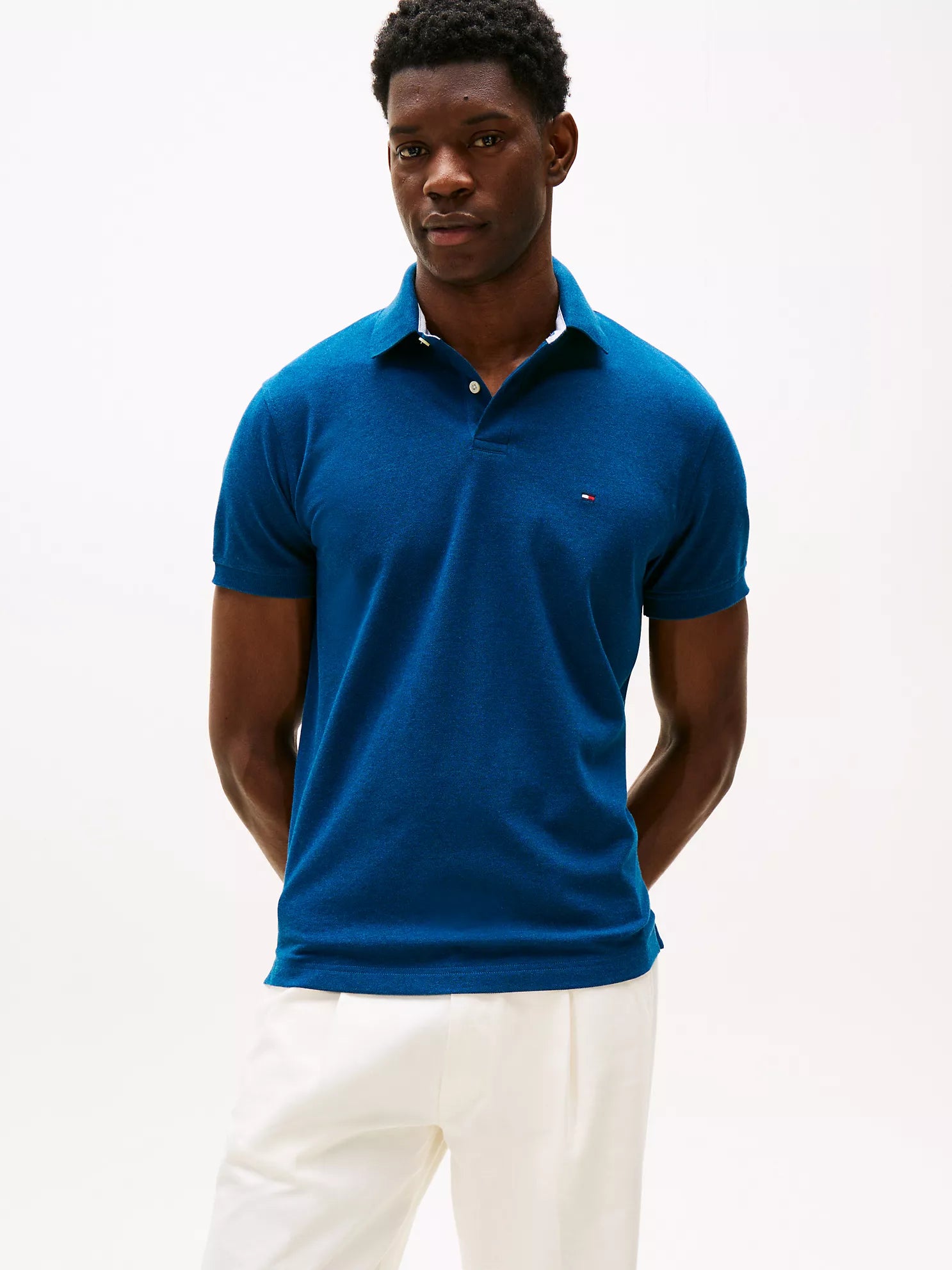 Regular Fit Stretch Tommy Polo