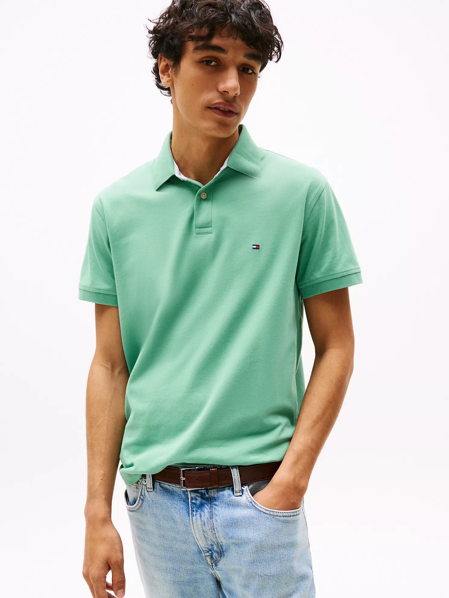 Regular Fit Stretch Tommy Polo