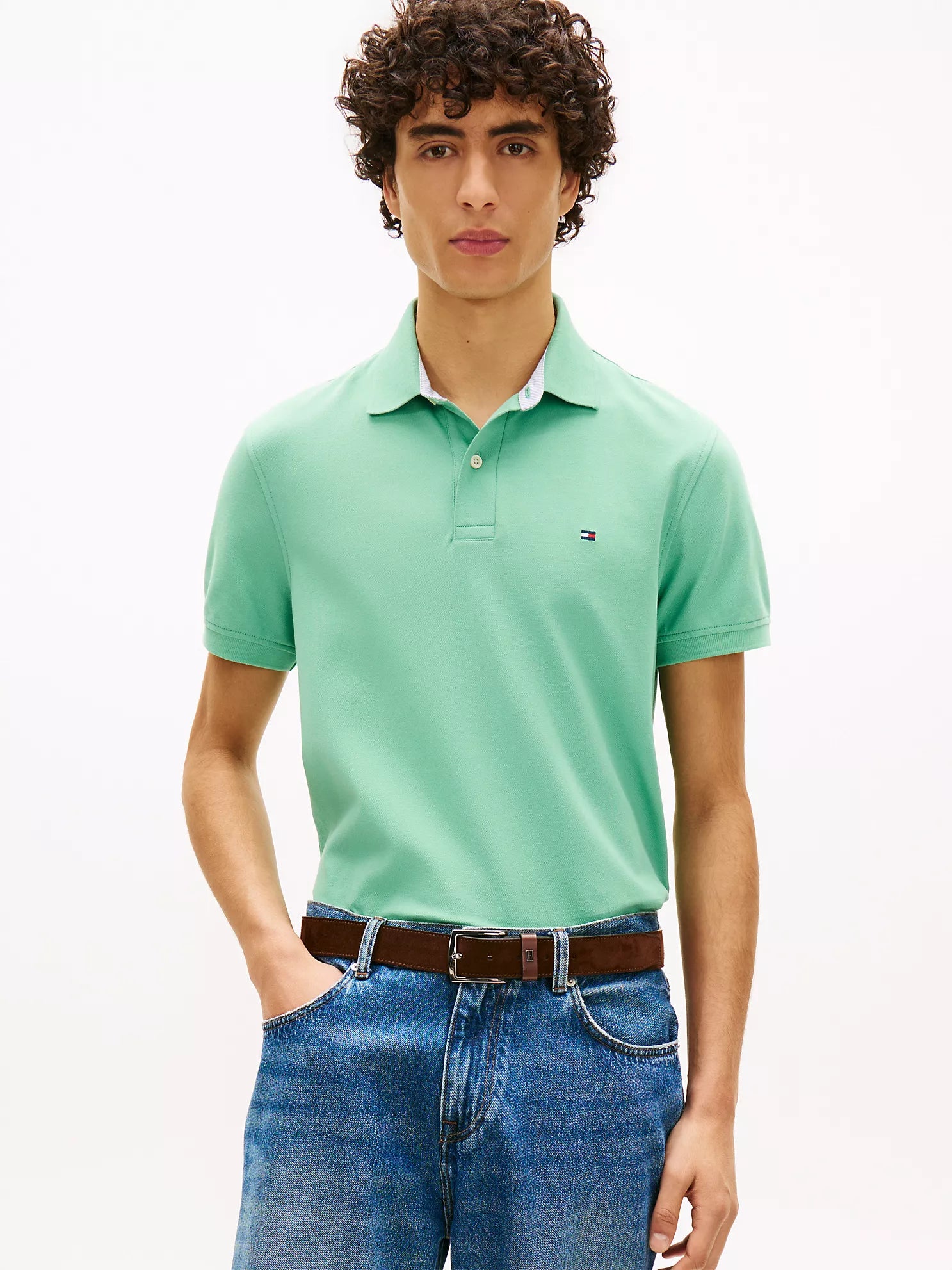 Tommy Hilfiger - Regular Fit Stretch Tommy Polo
