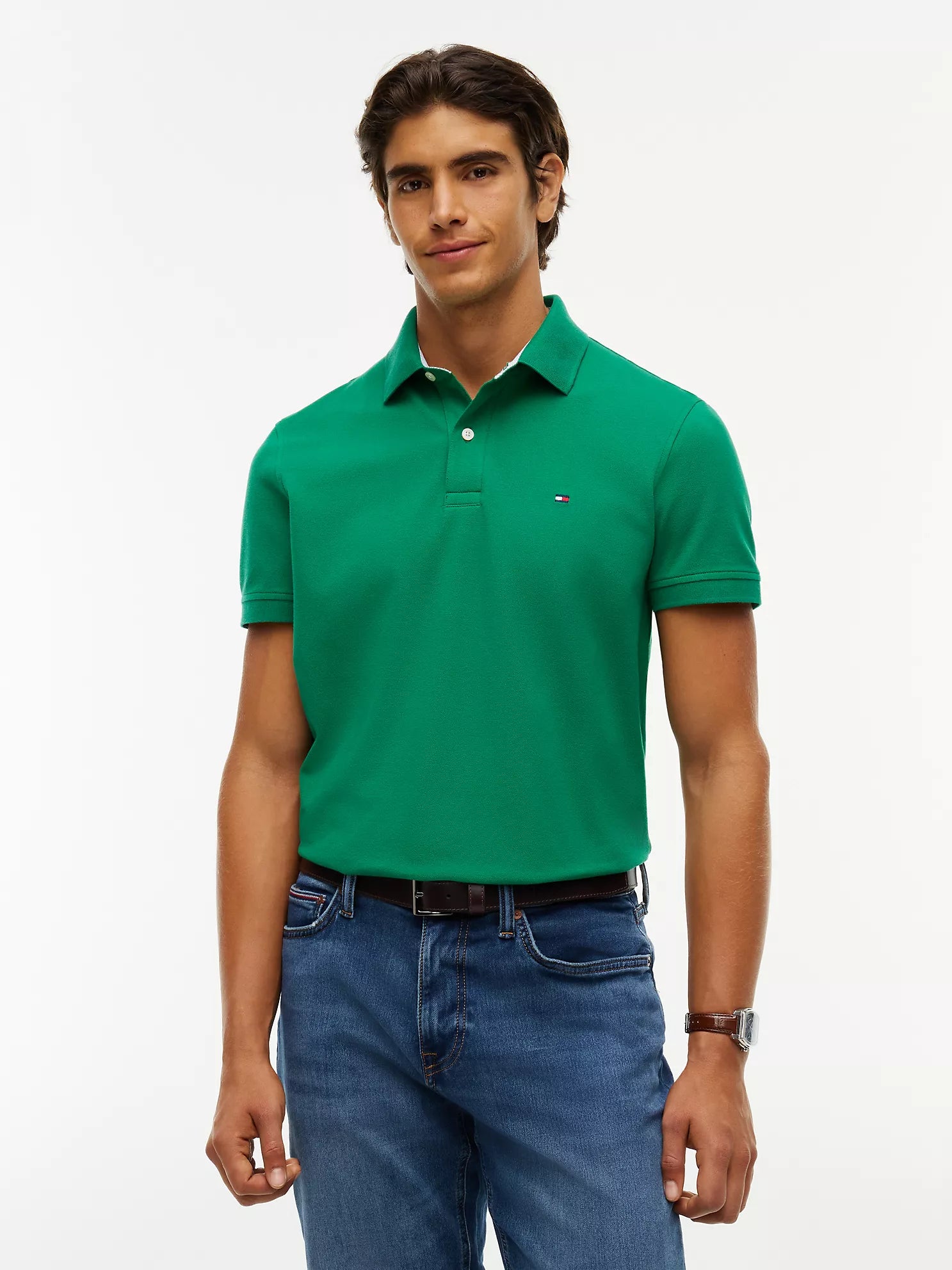 Tommy Hilfiger - Regular Fit Stretch Tommy Polo