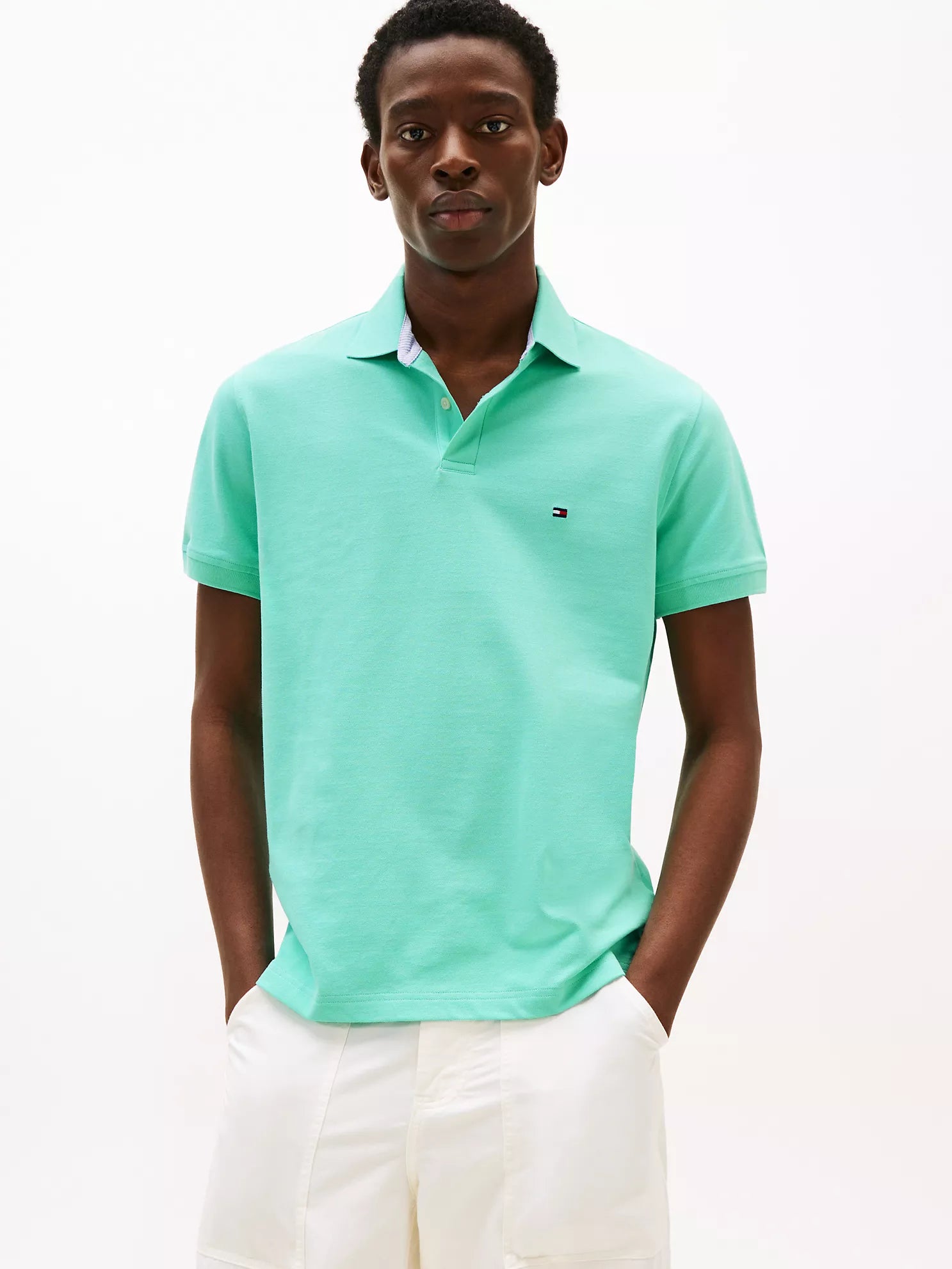 Regular Fit Stretch Tommy Polo