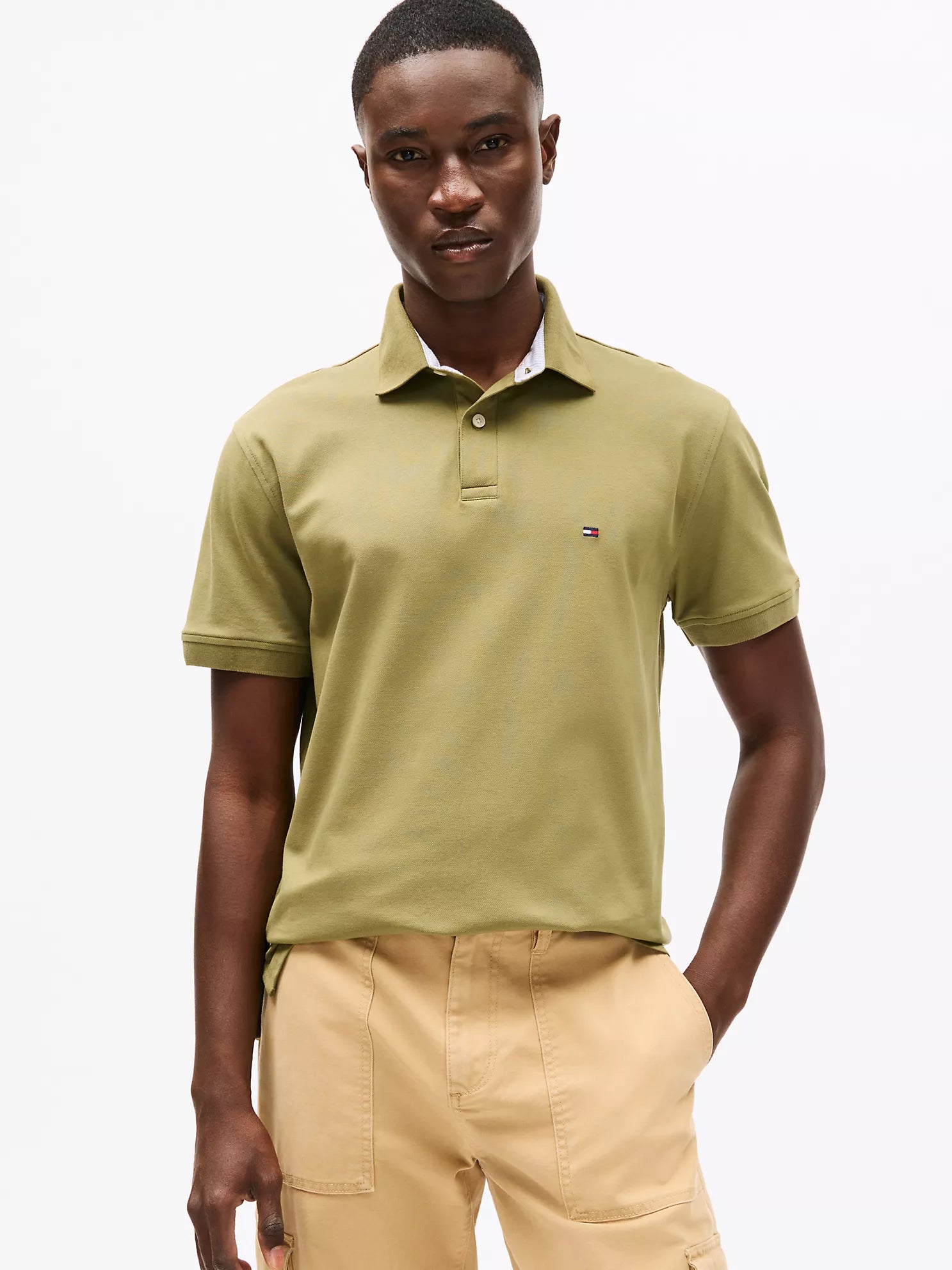 Regular Fit Stretch Tommy Polo