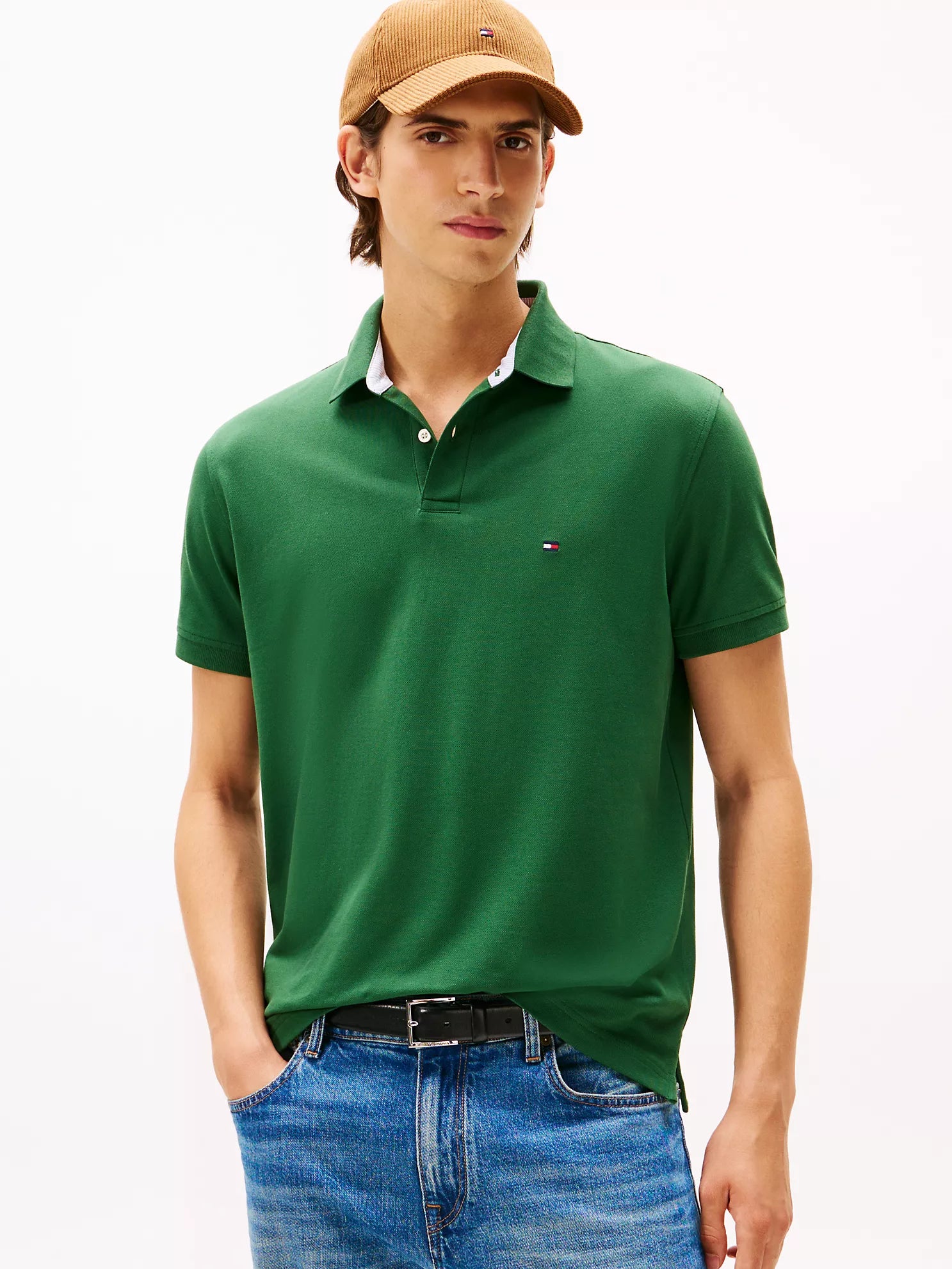 Tommy Hilfiger - Regular Fit Stretch Tommy Polo