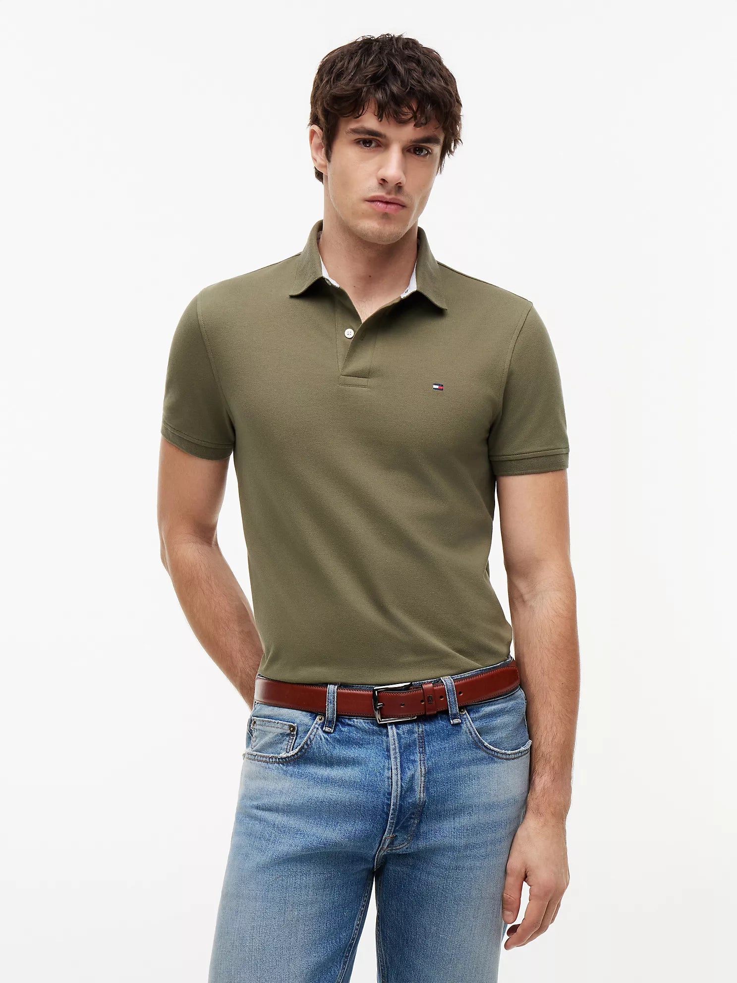 Tommy Hilfiger - Regular Fit Stretch Tommy Polo