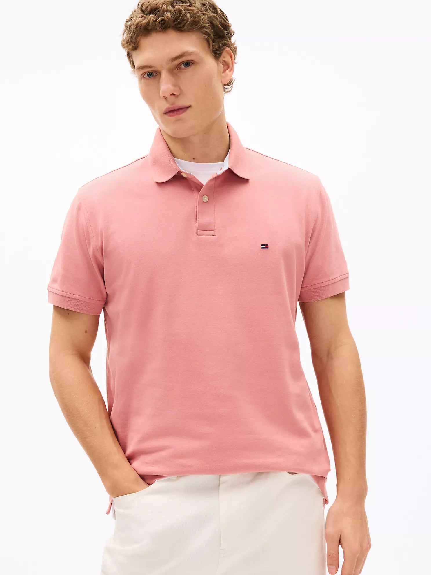 Regular Fit Stretch Tommy Polo