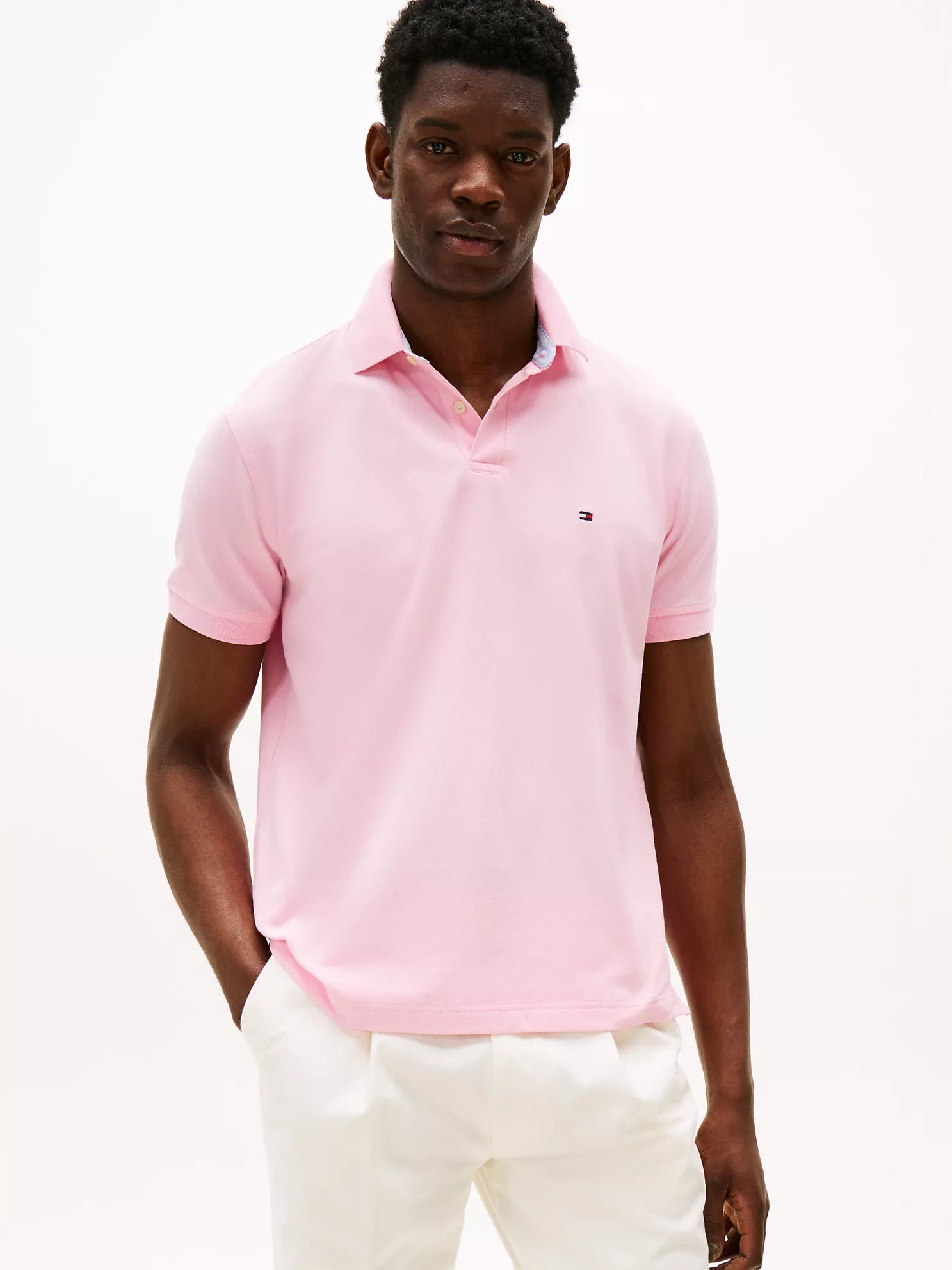 Regular Fit Stretch Tommy Polo
