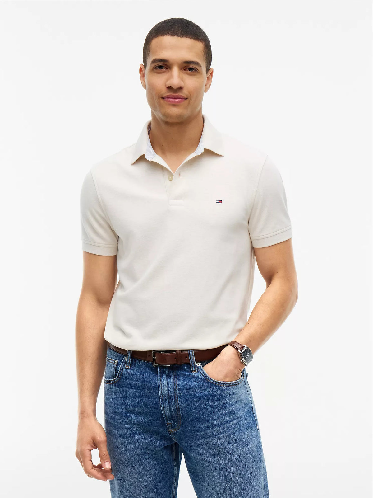 Tommy Hilfiger - Regular Fit Stretch Tommy Polo