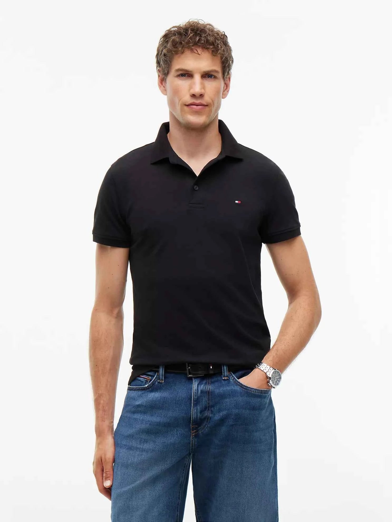 Tommy - Slim Fit Stretch Pique Polo