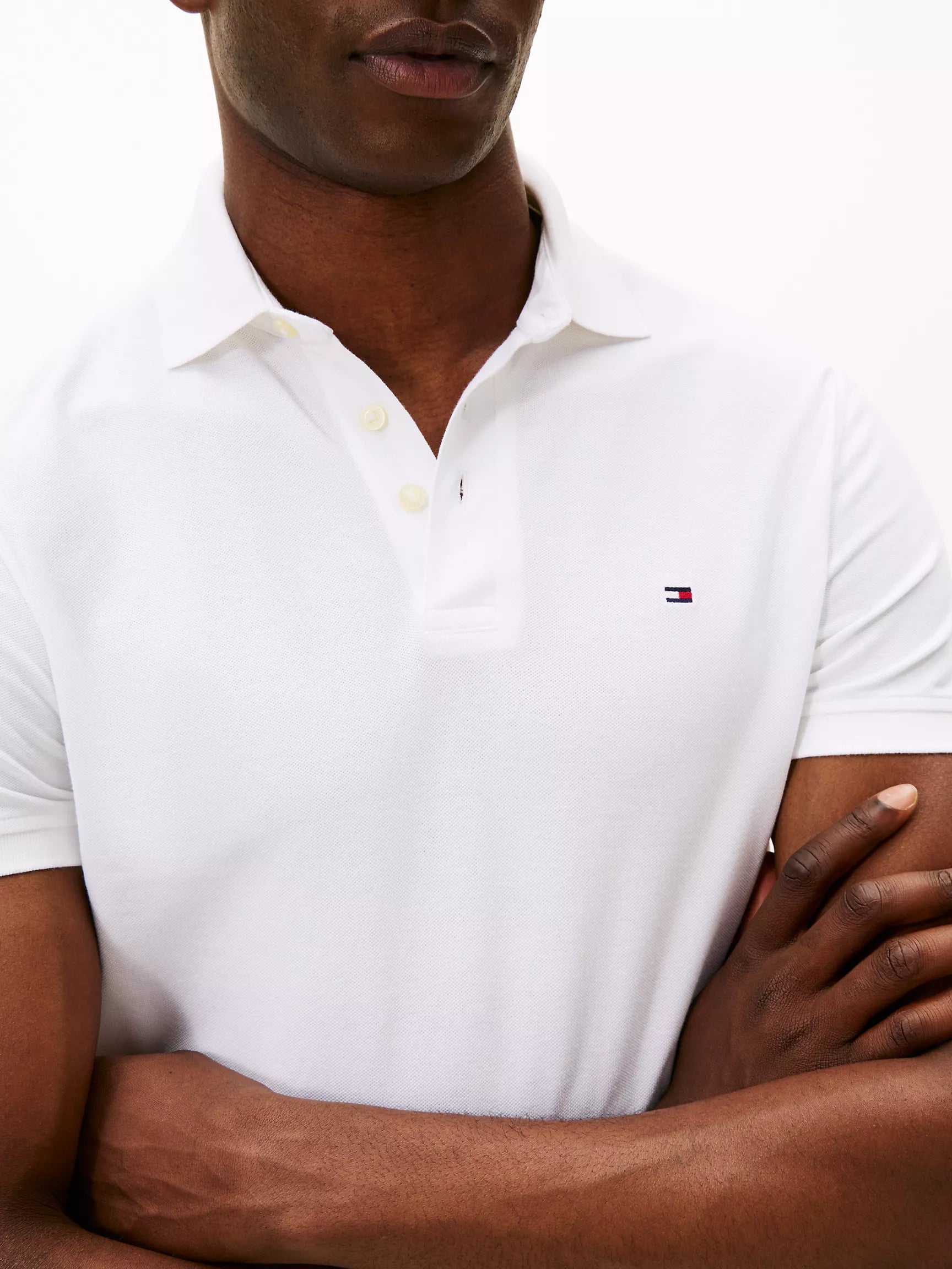 Tommy Hilfiger - Slim Fit Stretch Pique Polo IMMEDIATE