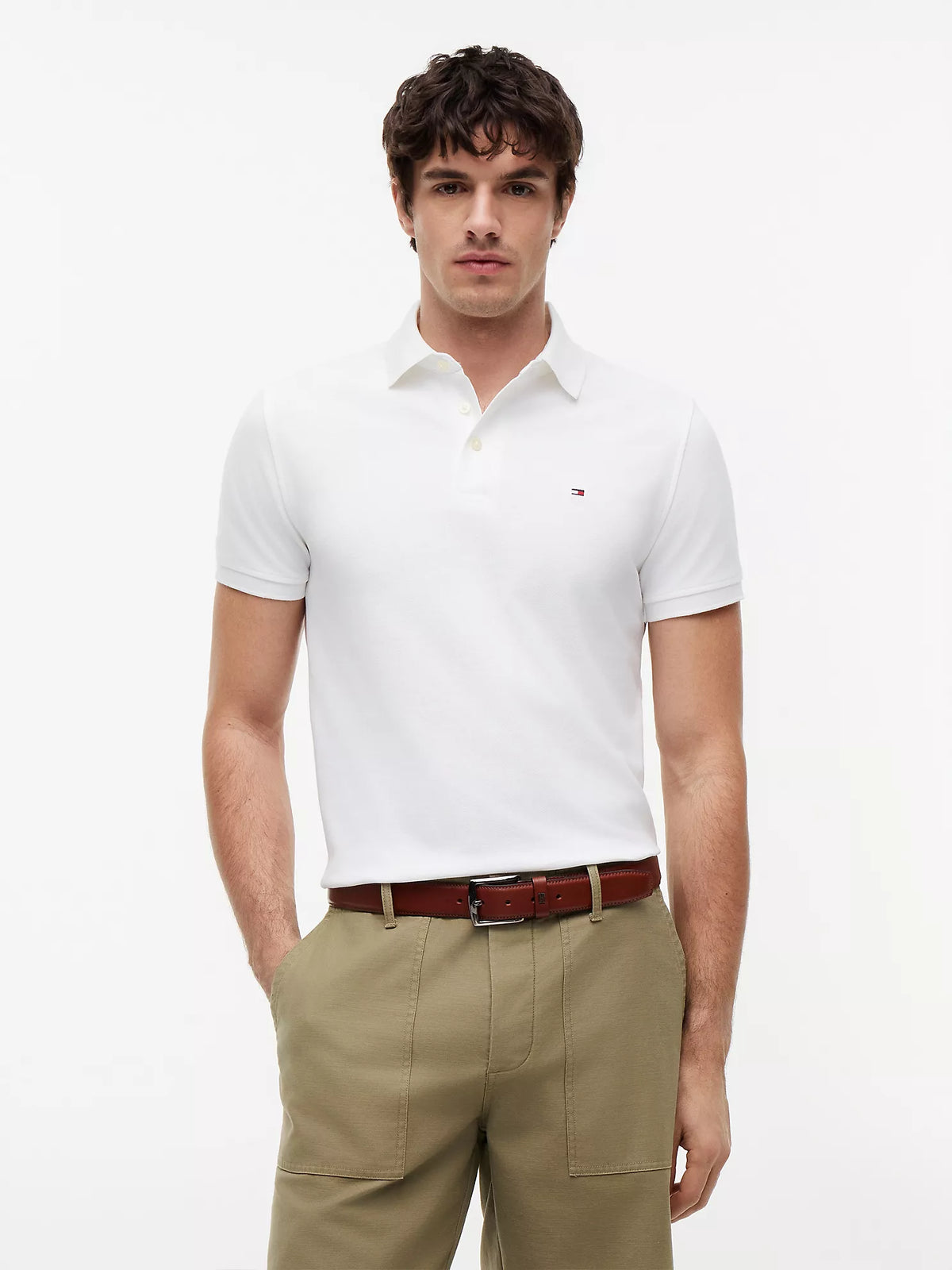 Tommy Hilfiger - Slim Fit Stretch Pique Polo