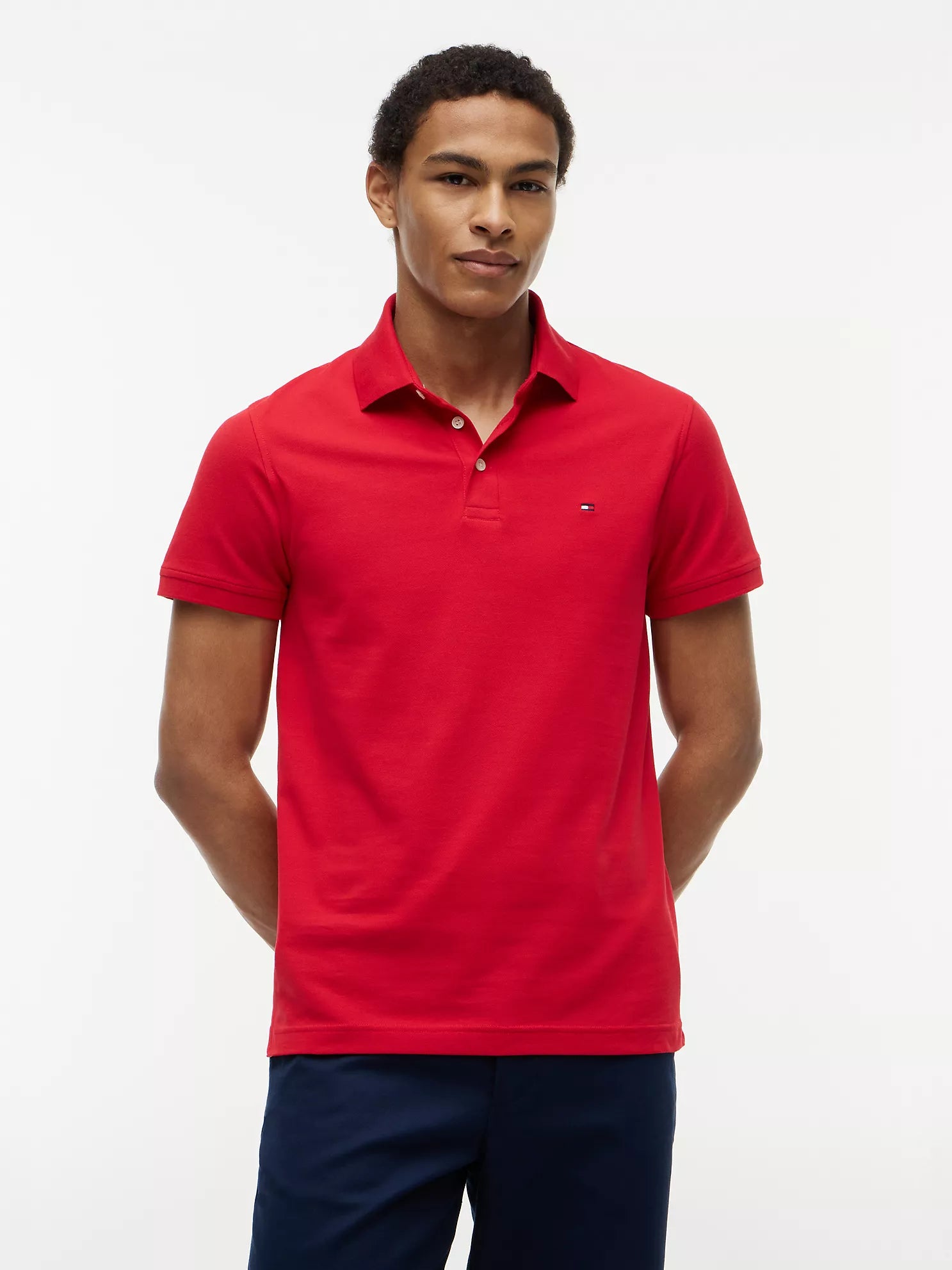 Tommy Hilfiger - Slim Fit Stretch Pique Polo