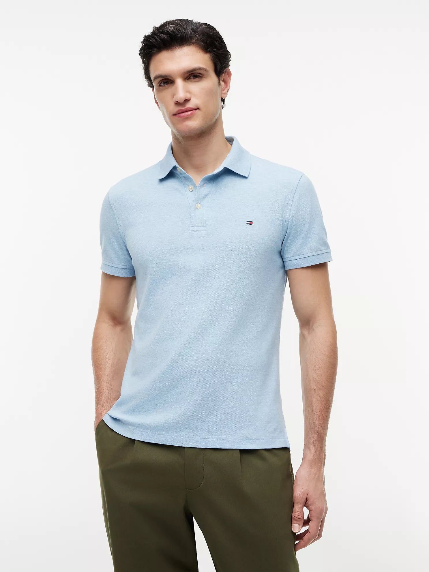 Tommy Hilfiger - Slim Fit Stretch Pique Polo