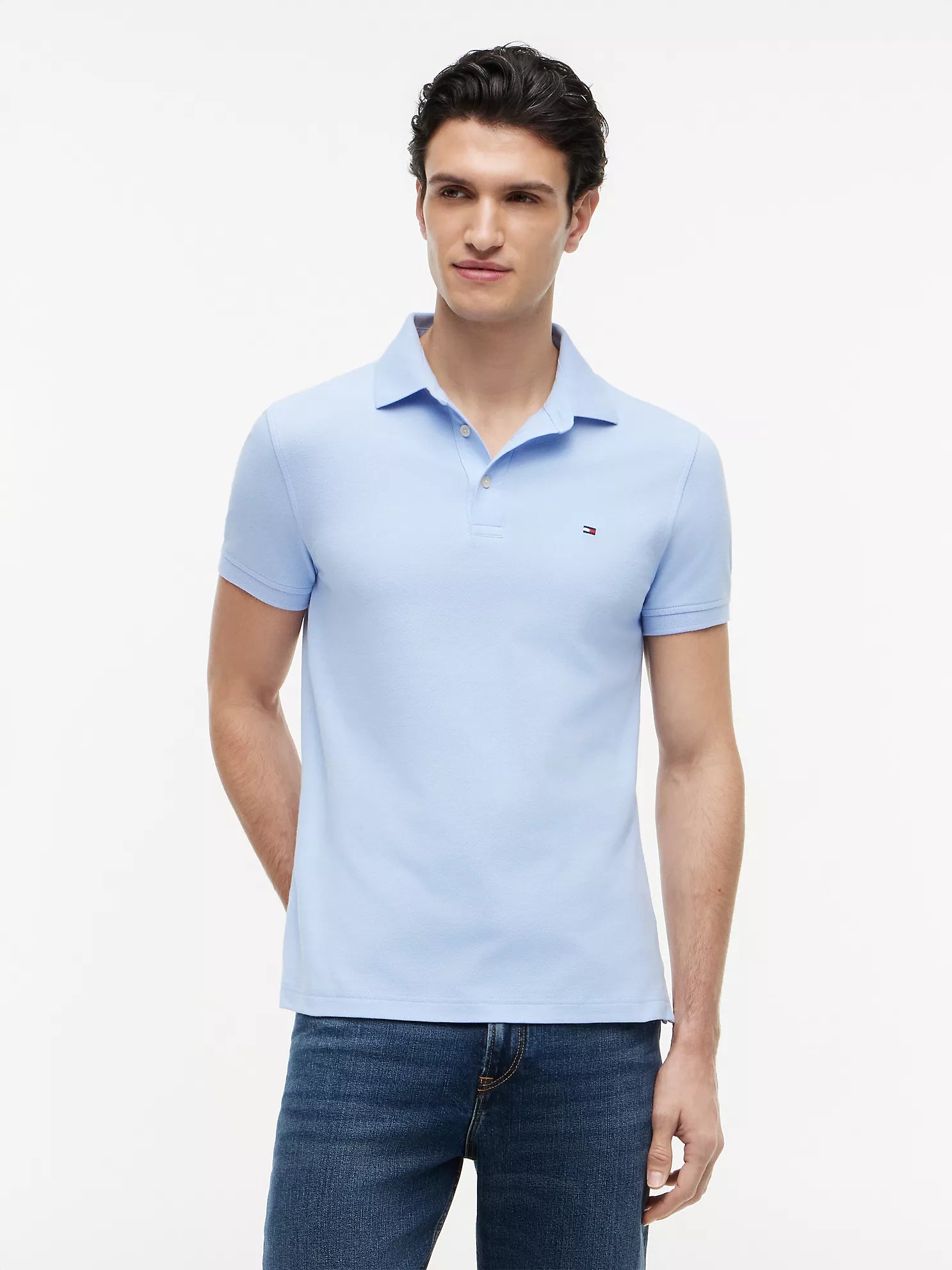 Tommy Hilfiger - Slim Fit Stretch Pique Polo